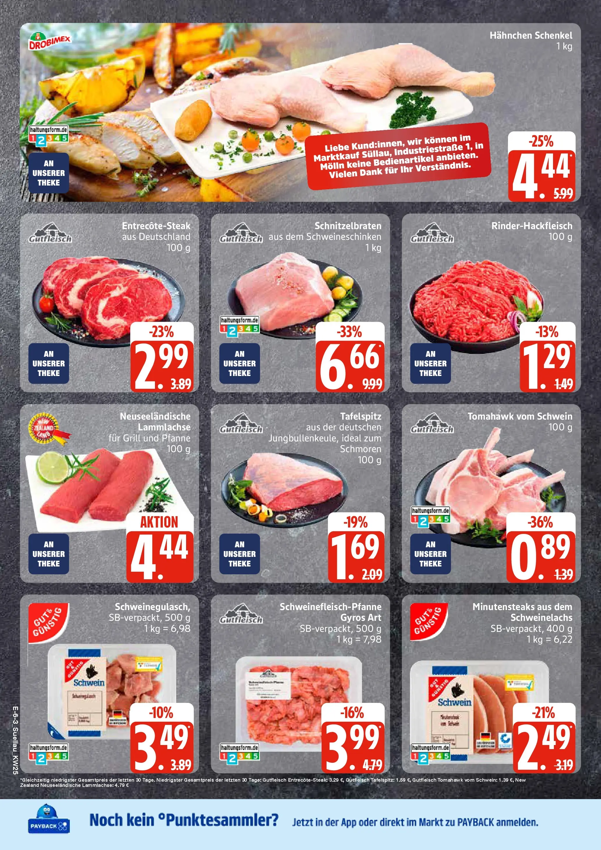 Edeka prospekt Lübeck (ab 14.06.2026) » Angebote Online | Seite: 6 | Produkte: Tafelspitz, Theke, Schnitzel, Gyros