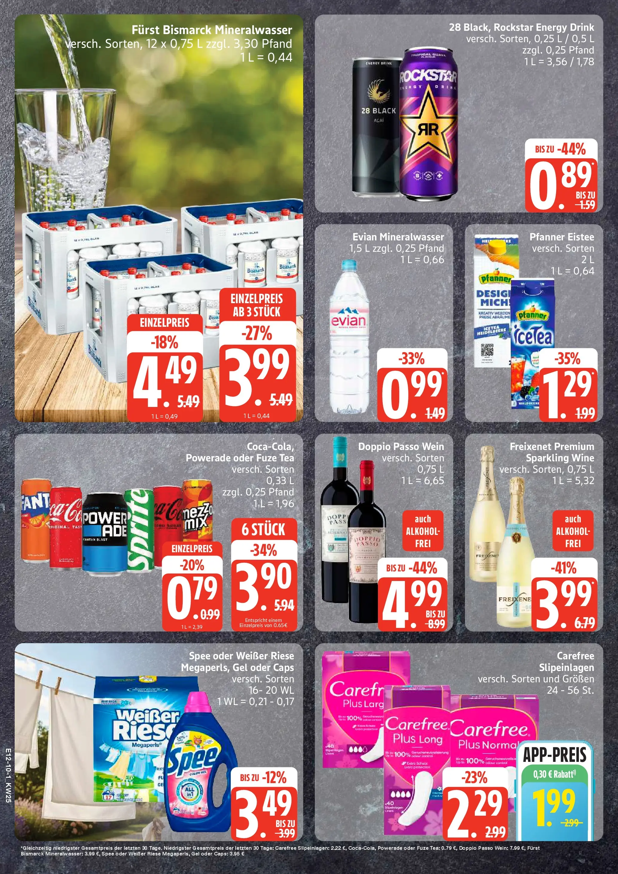 Edeka prospekt Ammersbek (ab 14.06.2026) » Angebote Online | Seite: 10 | Produkte: Fuze tea, Rockstar, Spee, Powerade