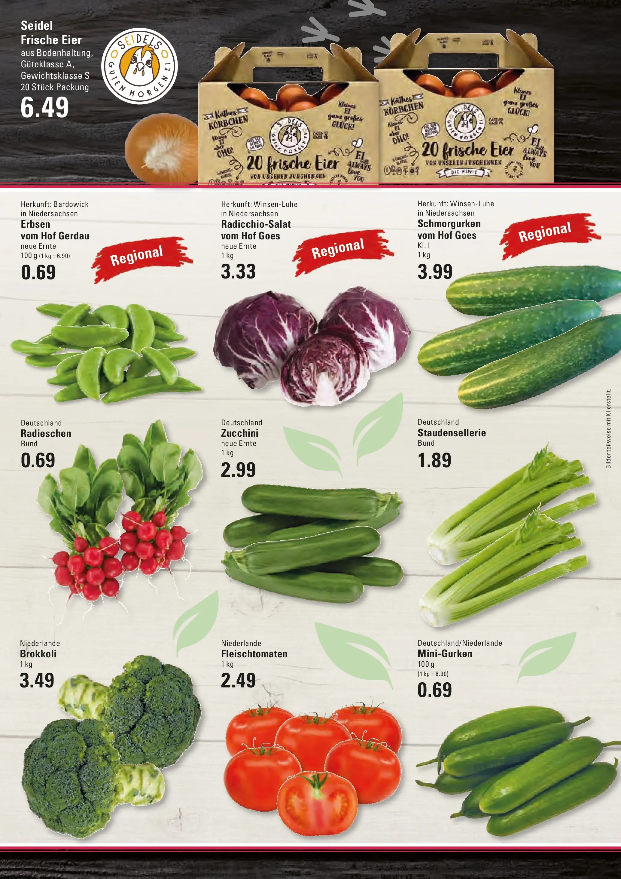 Edeka prospekt Stade (ab 14.06.2026) » Angebote Online | Seite: 3 | Produkte: Bilder, Brokkoli, Zucchini, Erbsen