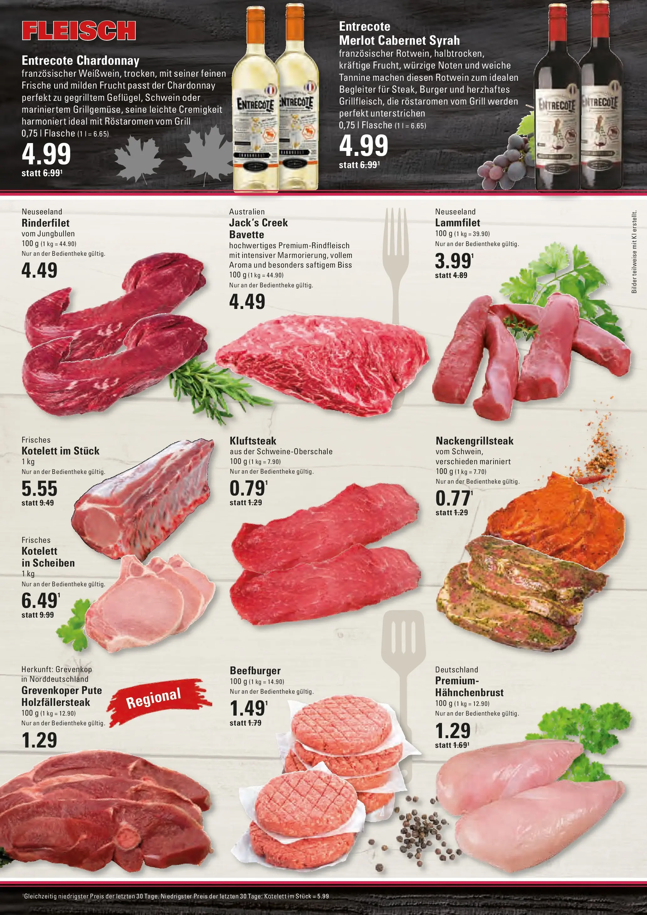 Edeka prospekt Stade (ab 14.06.2026) » Angebote Online | Seite: 4 | Produkte: Grill, Rotwein, Entrecote, Hahnchenbrust