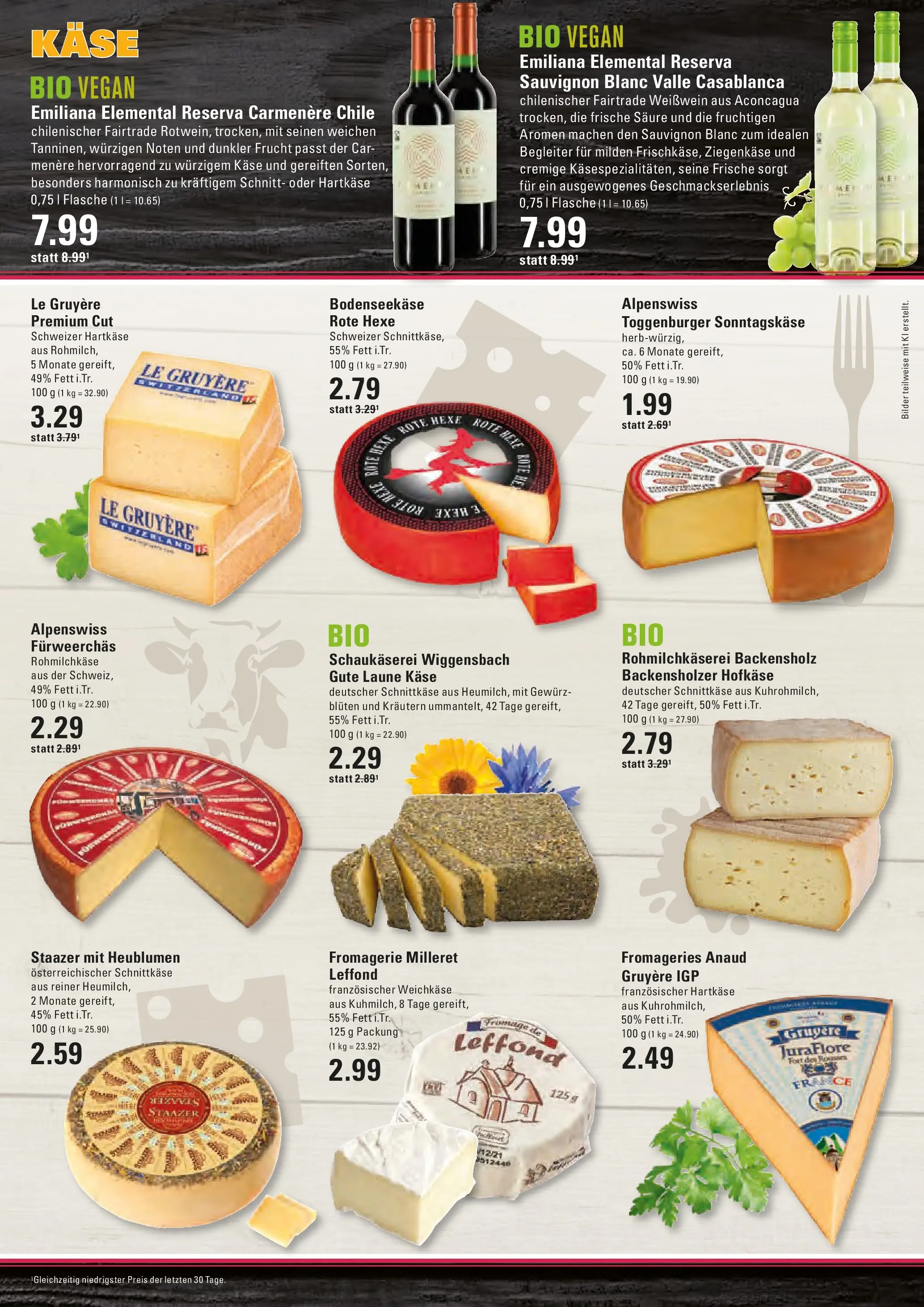 Edeka prospekt Stade (ab 14.06.2026) » Angebote Online | Seite: 7 | Produkte: Käse, Weißwein, Ziegenkäse, Bilder