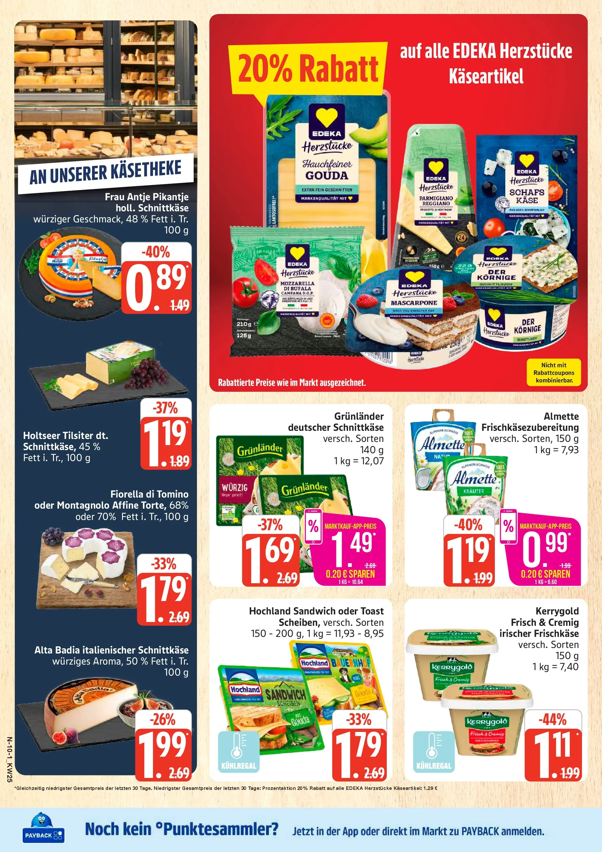 Marktkauf Prospekt Neuenkirchen (ab 14.06.2026) » Angebote online | Seite: 10 | Produkte: Käse, Toast, Grunlander, Frischkase