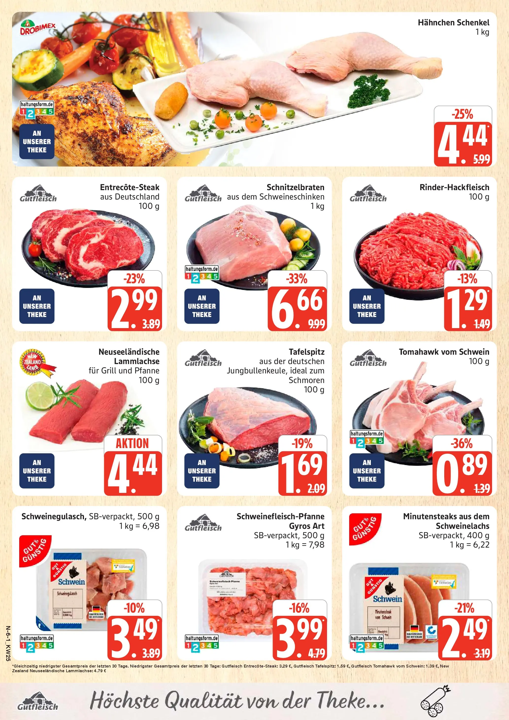 Marktkauf Prospekt Cuxhaven (ab 14.06.2026) » Angebote online | Seite: 6 | Produkte: Grill, Hahnchen, Theke, Steak