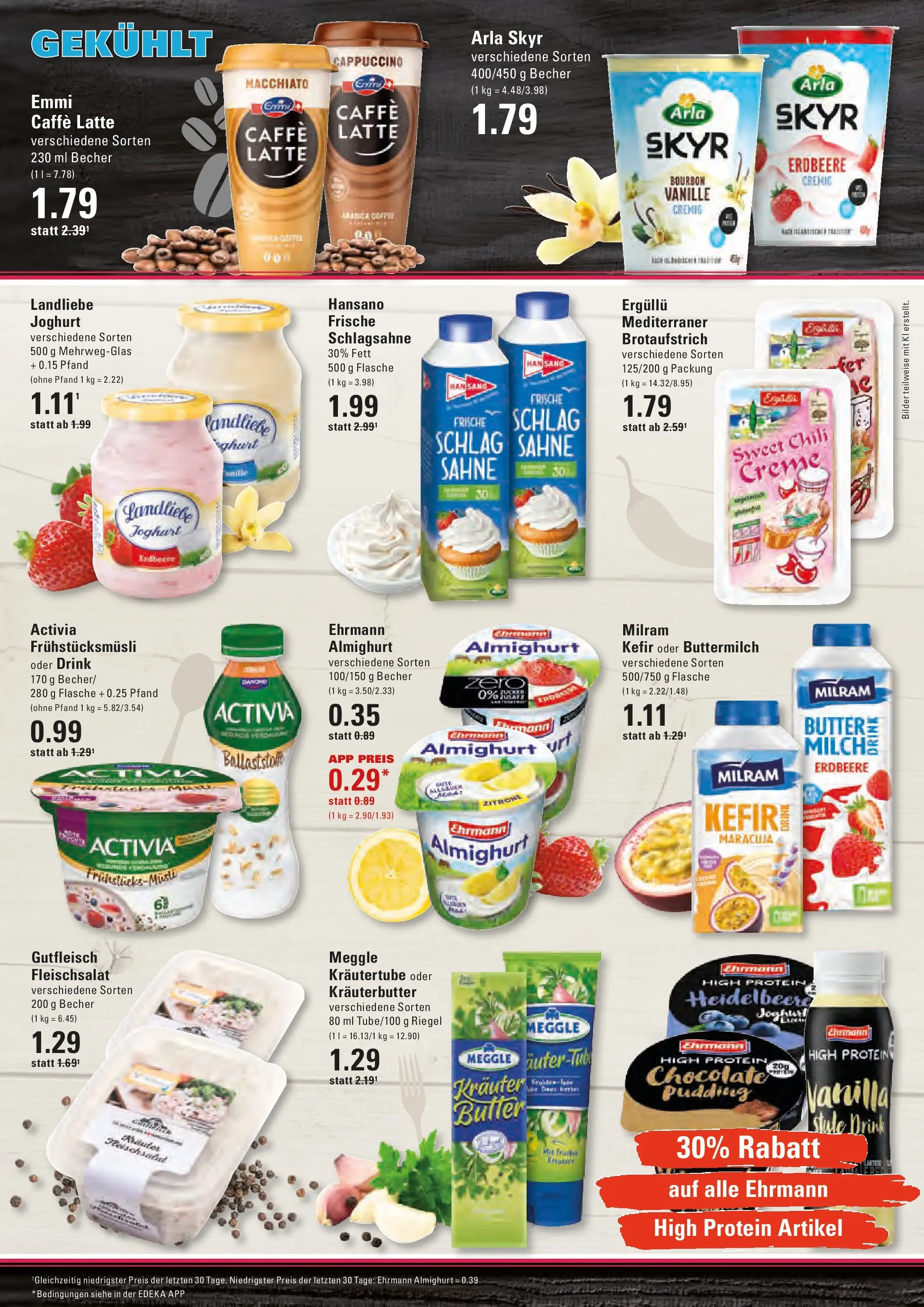 Edeka prospekt Stade (ab 14.06.2026) » Angebote Online | Seite: 8 | Produkte: Bilder, Milram, Zitrone, Landliebe joghurt