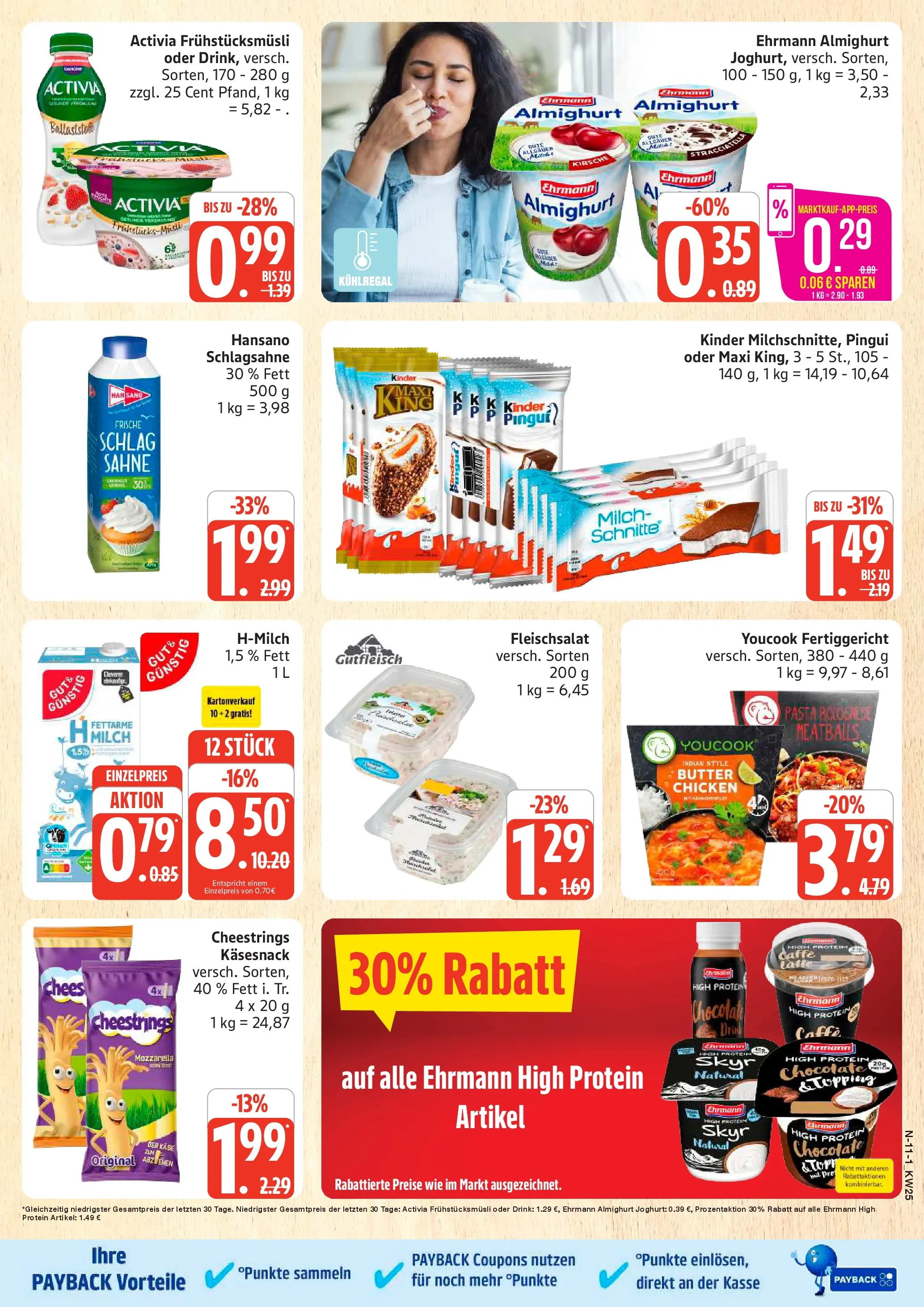 Marktkauf Prospekt Neuenkirchen (ab 14.06.2026) » Angebote online | Seite: 11 | Produkte: Musli, Mozzarella, Skyr, Pasta
