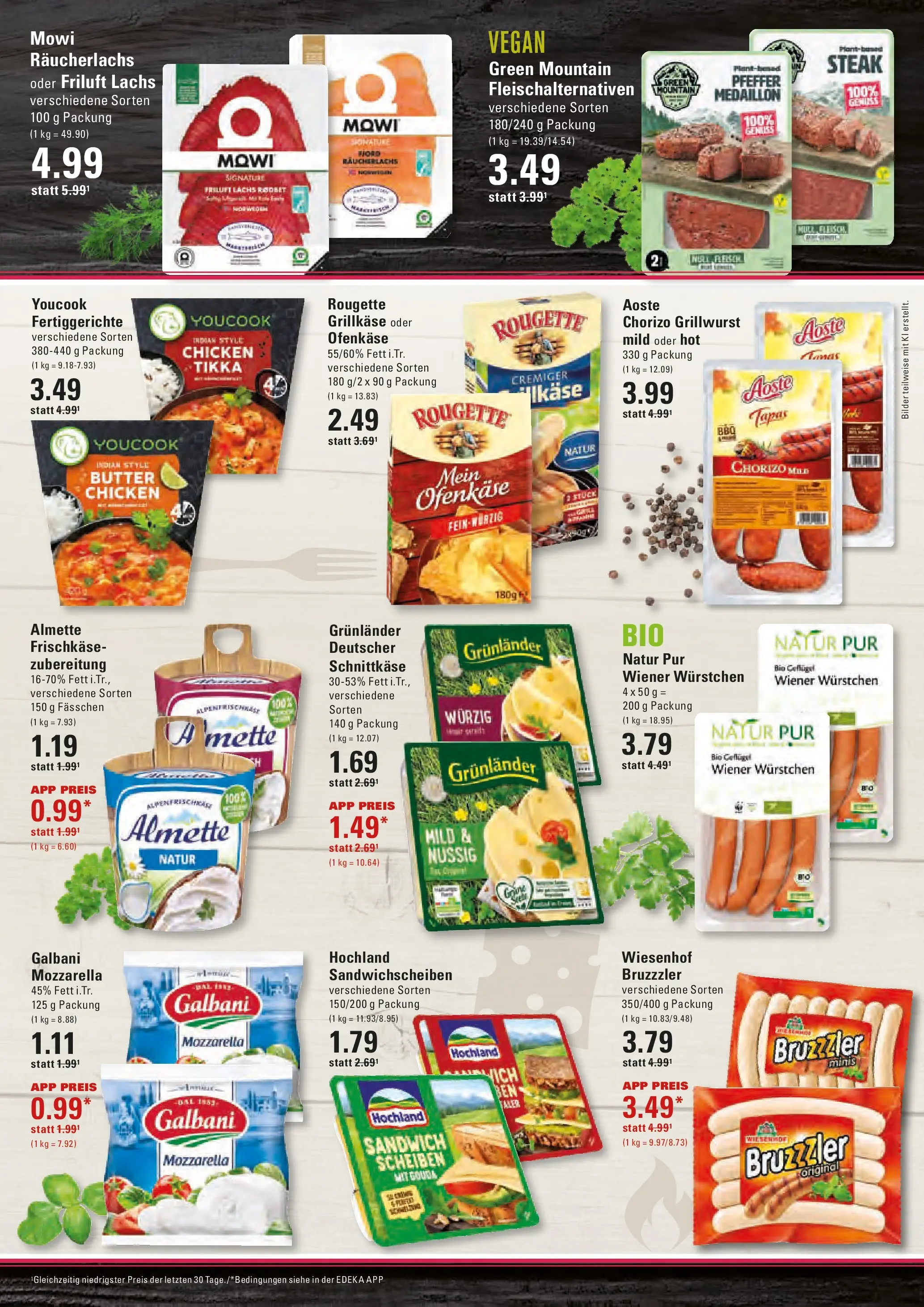 Edeka prospekt Stade (ab 14.06.2026) » Angebote Online | Seite: 9 | Produkte: Butter, Mozzarella, Pfeffer, Frischkase
