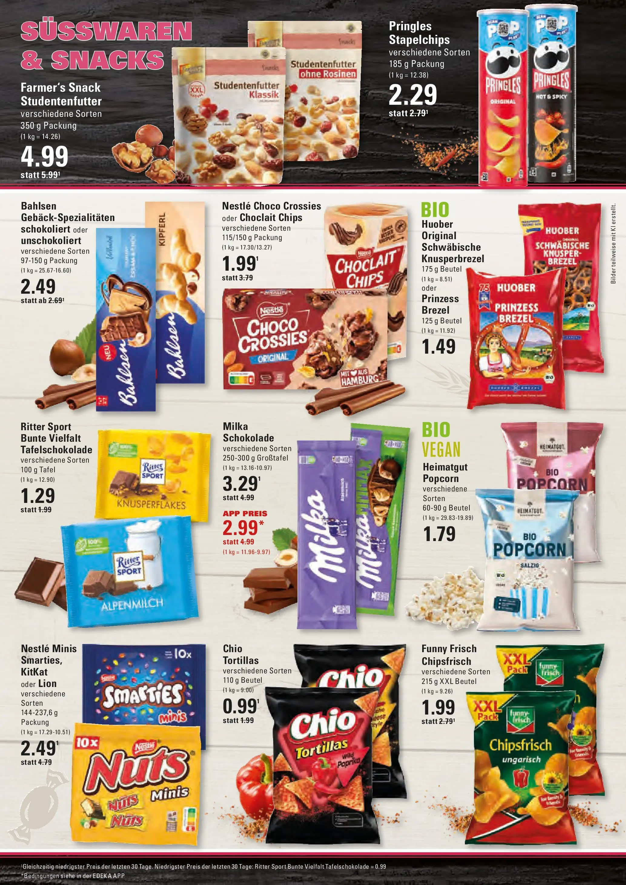 Edeka prospekt Stade (ab 14.06.2026) » Angebote Online | Seite: 11 | Produkte: Schokolade, Bilder, Chio tortillas, Chips