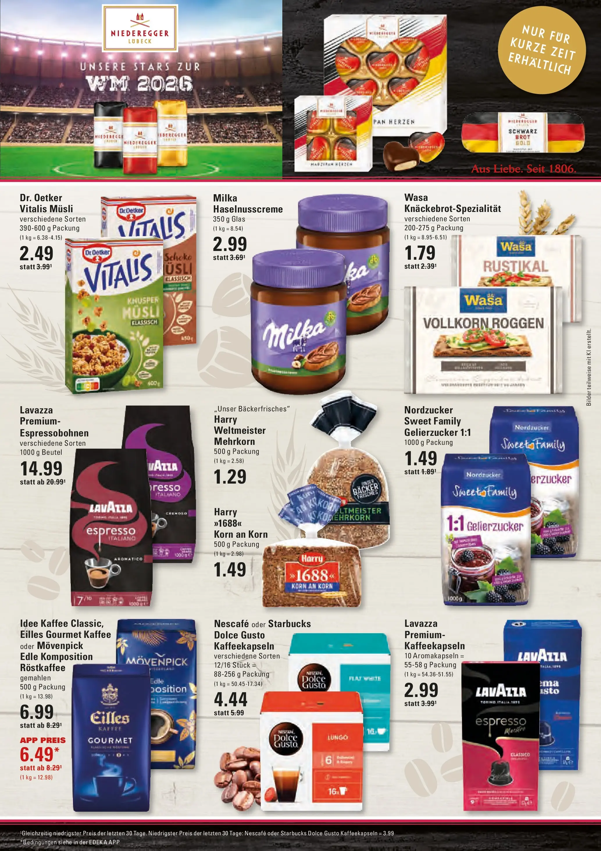 Edeka prospekt Stade (ab 14.06.2026) » Angebote Online | Seite: 13 | Produkte: Musli, Nescafe, Kaffee, Bilder