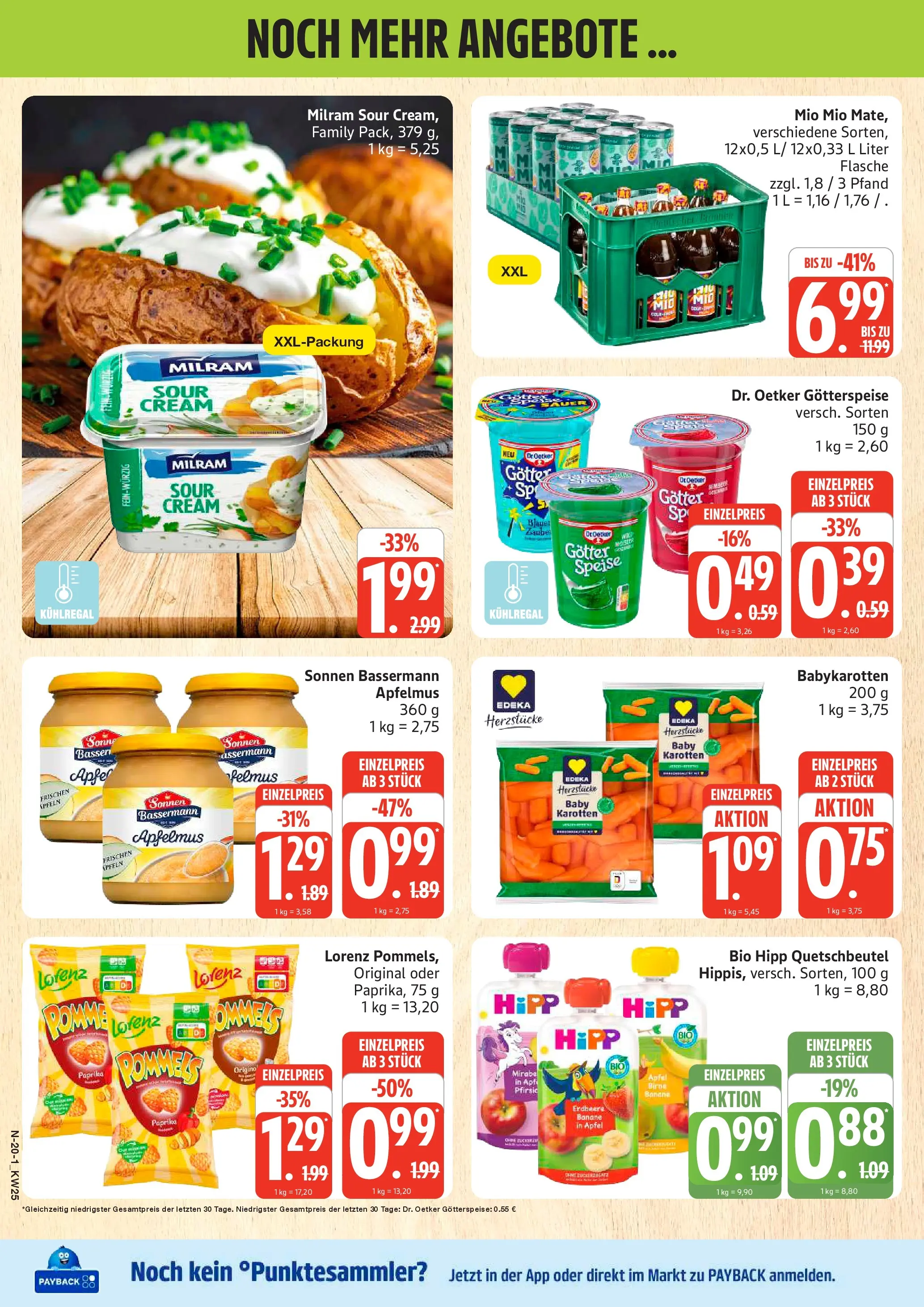 Marktkauf Prospekt Neuenkirchen (ab 14.06.2026) » Angebote online | Seite: 20 | Produkte: Äpfel, Apple, Milram, Chips