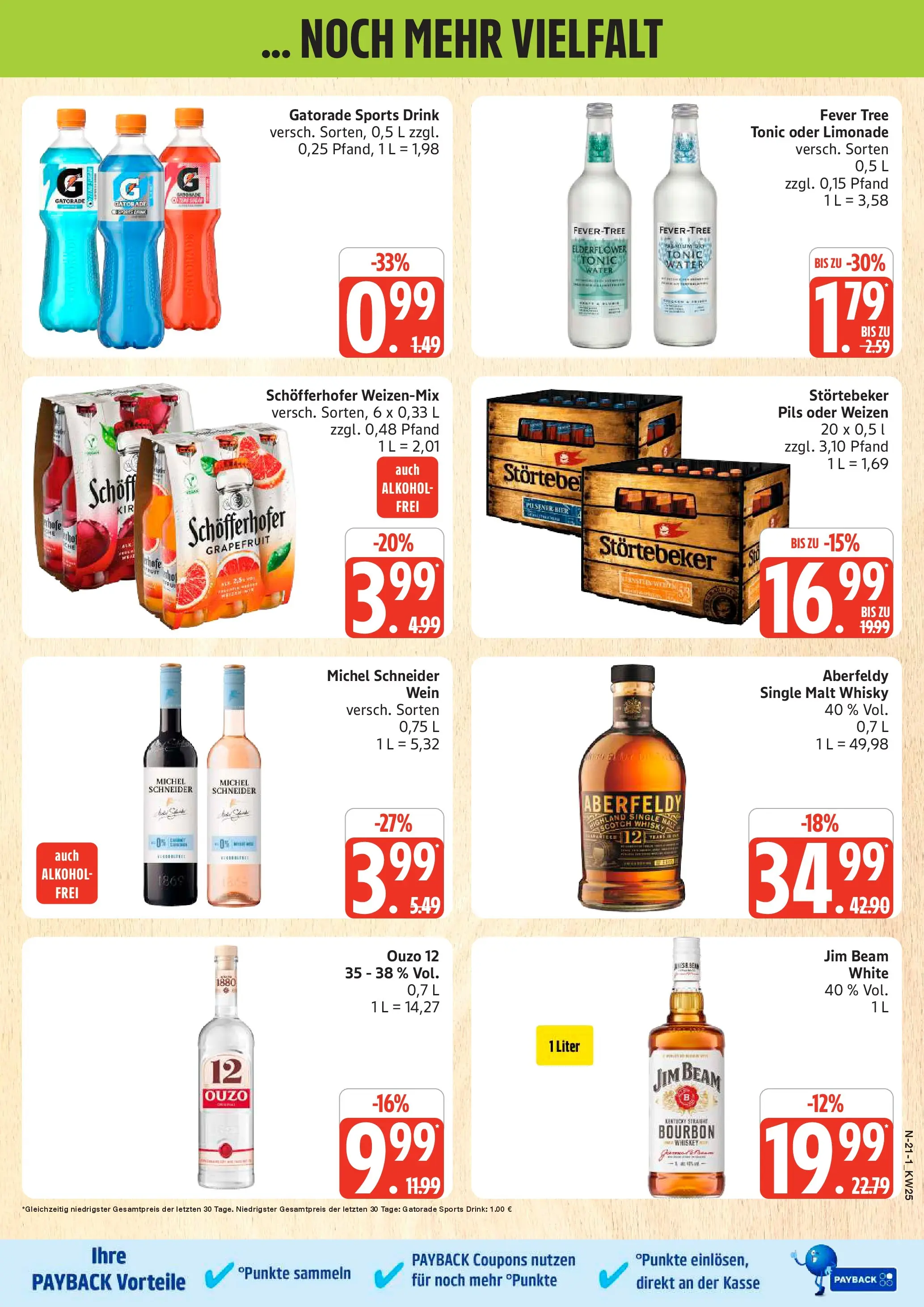Marktkauf Prospekt Neuenkirchen (ab 14.06.2026) » Angebote online | Seite: 21 | Produkte: Jim beam, Limonade, Wein, Whiskey