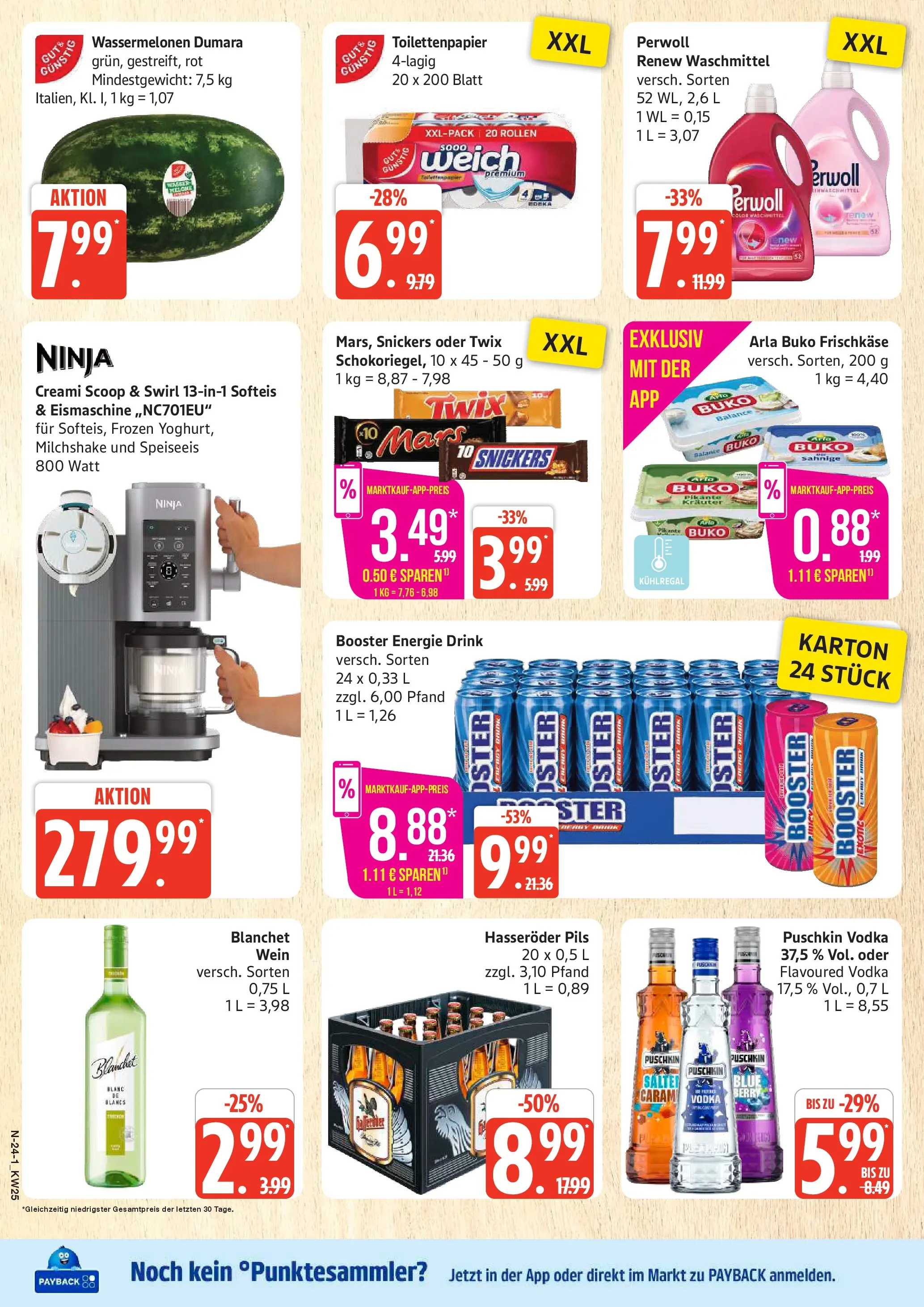 Marktkauf Prospekt Neuenkirchen (ab 14.06.2026) » Angebote online | Seite: 24 | Produkte: Pils, Arla buko, Wein, Frischkase