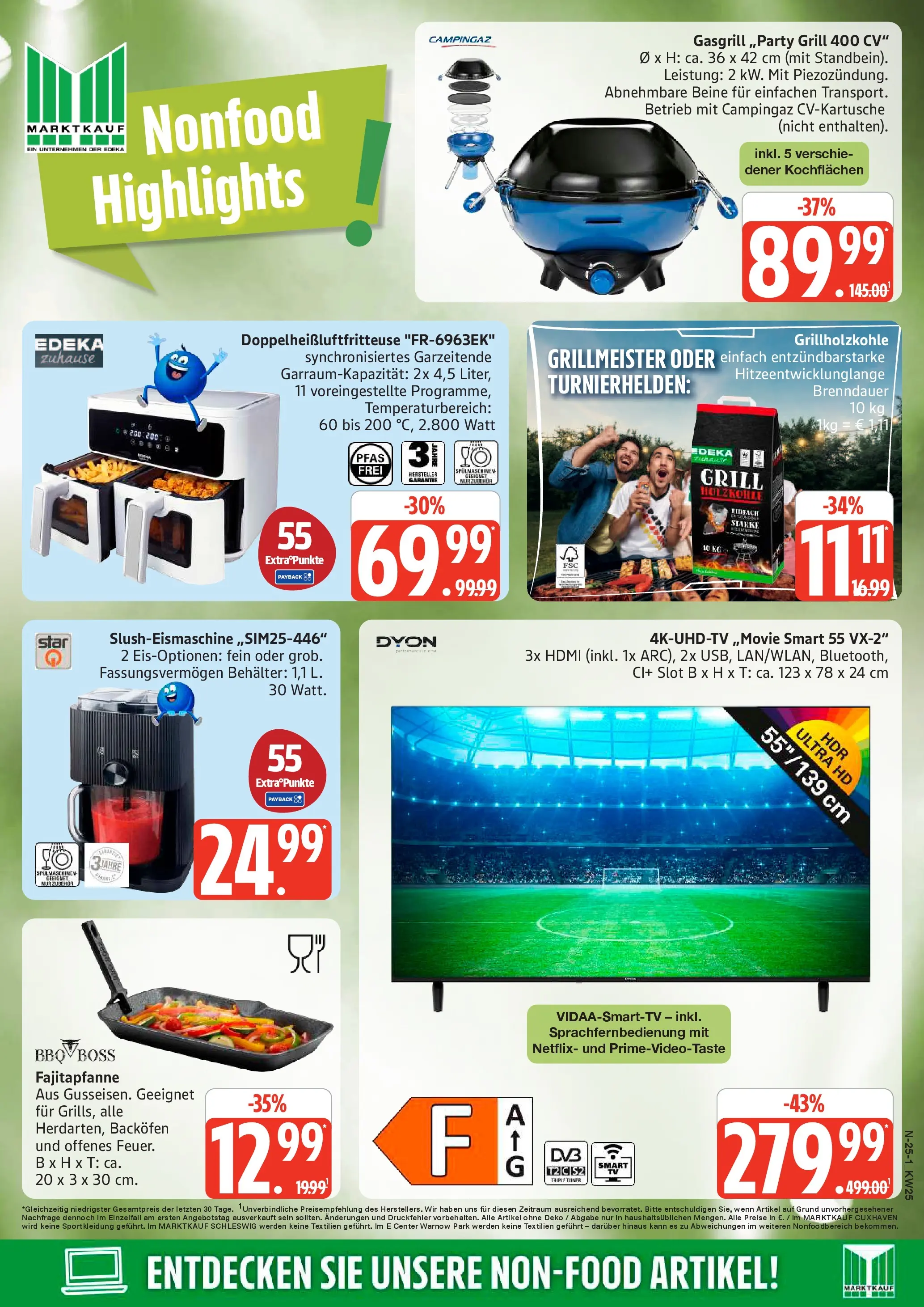 Marktkauf Prospekt Neuenkirchen (ab 14.06.2026) » Angebote online | Seite: 25 | Produkte: Grill, Backofen