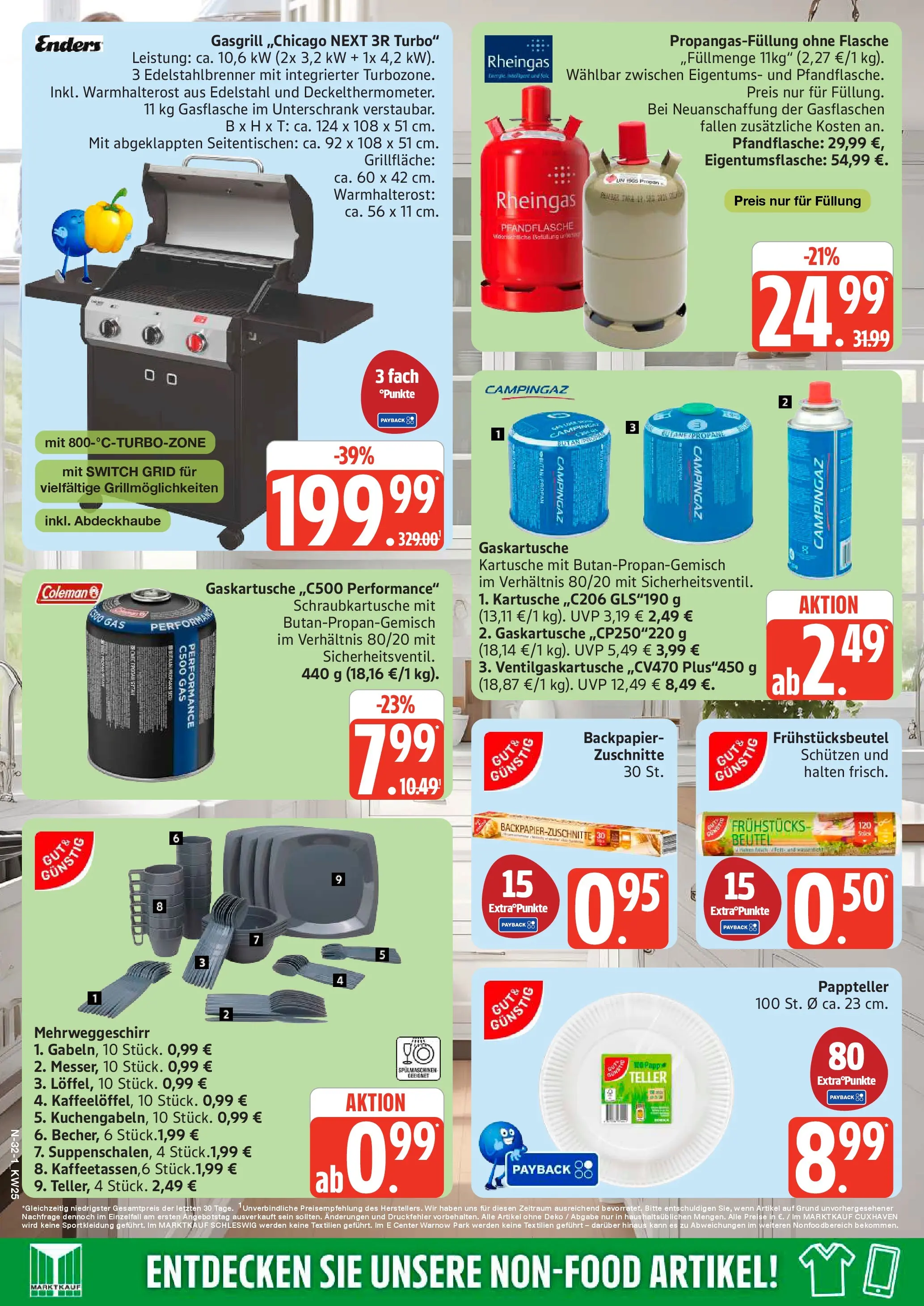 Marktkauf Prospekt Neuenkirchen (ab 14.06.2026) » Angebote online | Seite: 32 | Produkte: Grill, Unterschrank