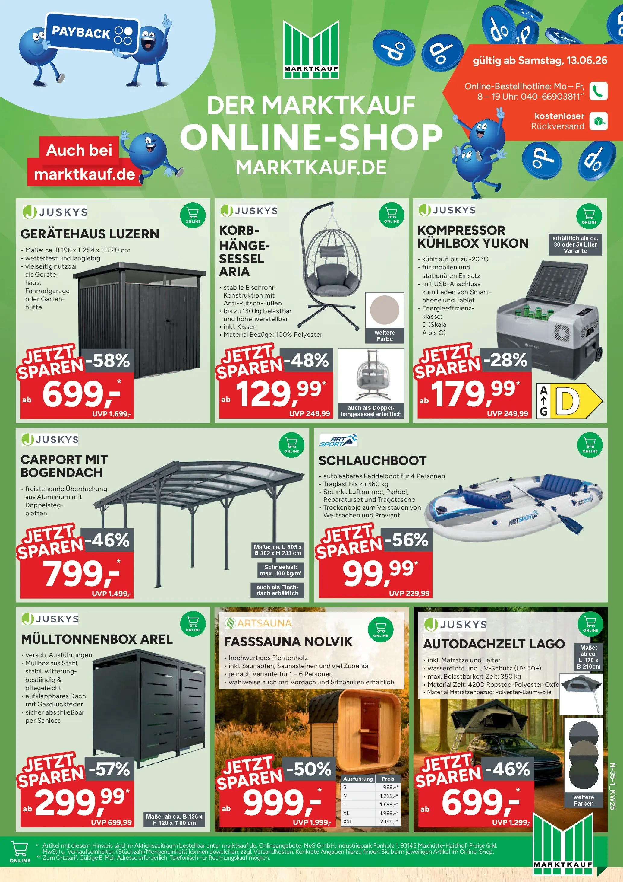 Marktkauf Prospekt Neuenkirchen (ab 14.06.2026) » Angebote online | Seite: 35 | Produkte: Matratze, Sessel, Smartphone, Tablet