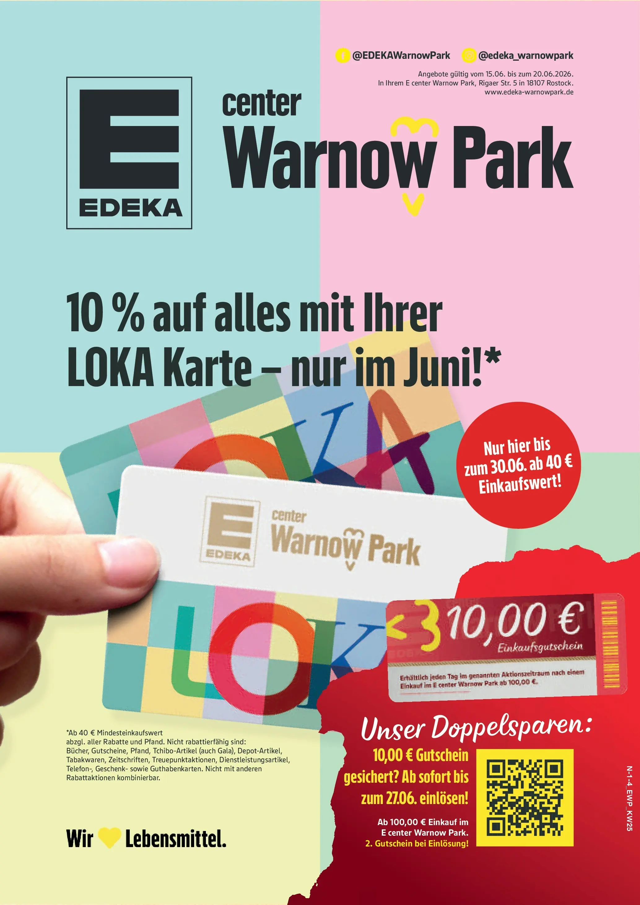 Edeka Prospekt Rostock (ab 14.06.2026) » Angebote Online | Seite: 1