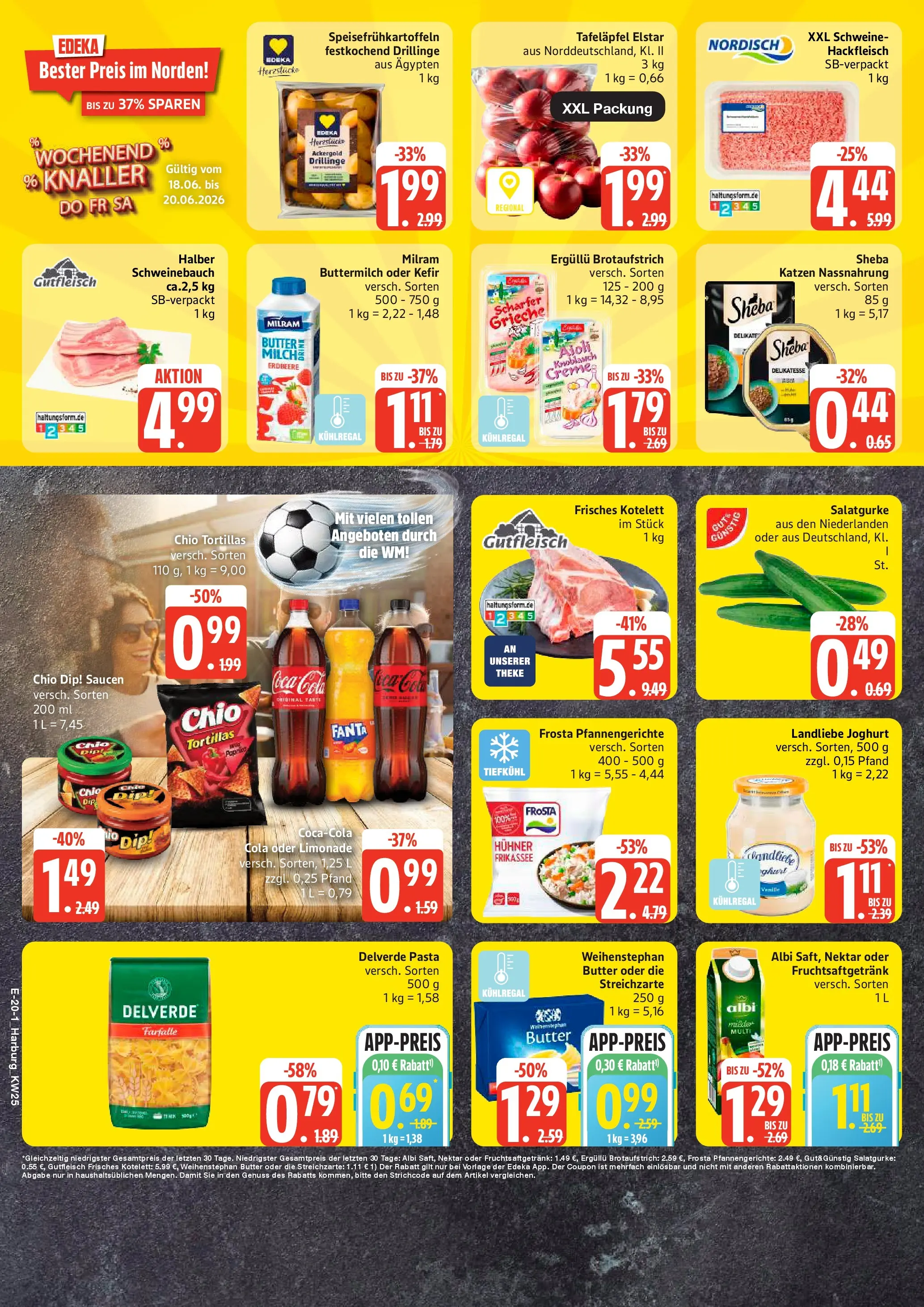 Edeka prospekt Hamburg (ab 14.06.2026) » Angebote Online | Seite: 27 | Produkte: Kefir, Fanta, Joghurt, Limonade