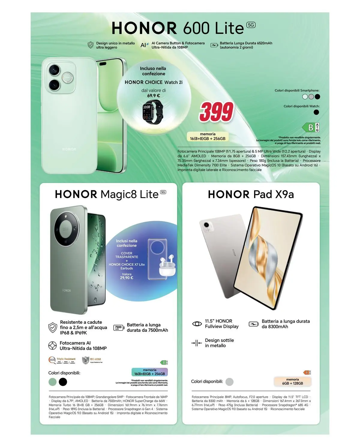 ﻿Trony volantino dal ﻿11/06/2026﻿ > ﻿Anteprima | Pagina: 26 | Prodotti: Smartphone, Fotocamera, Batteria