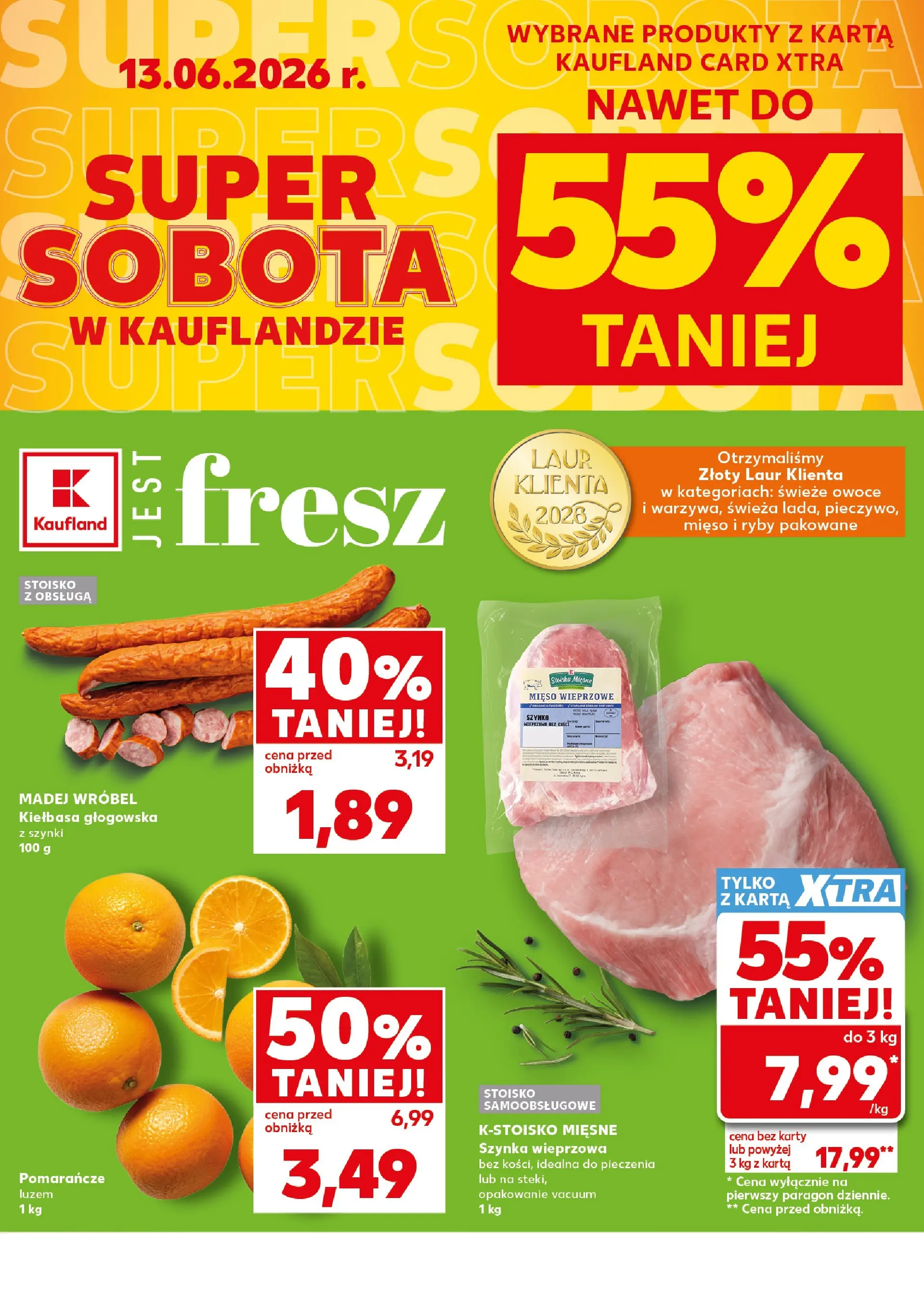 Kaufland - Kaufland Super Sobota ważne 13.06 od 12.06.2026 - od jutra PDF | Strona: 2