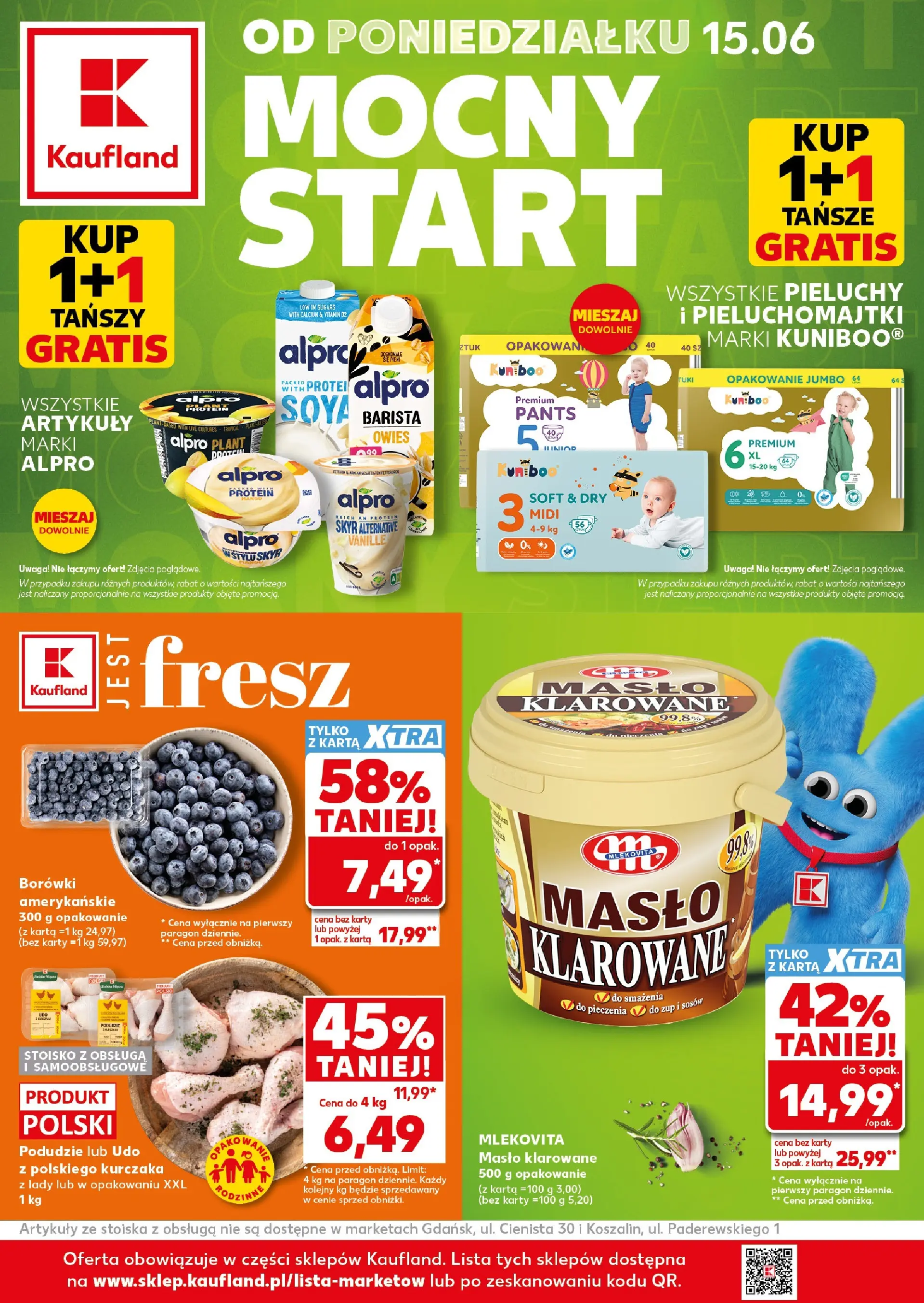 Kaufland - Kaufland Mocny Start ważny do 17.06 od 14.06.2026 - od jutra PDF | Strona: 1