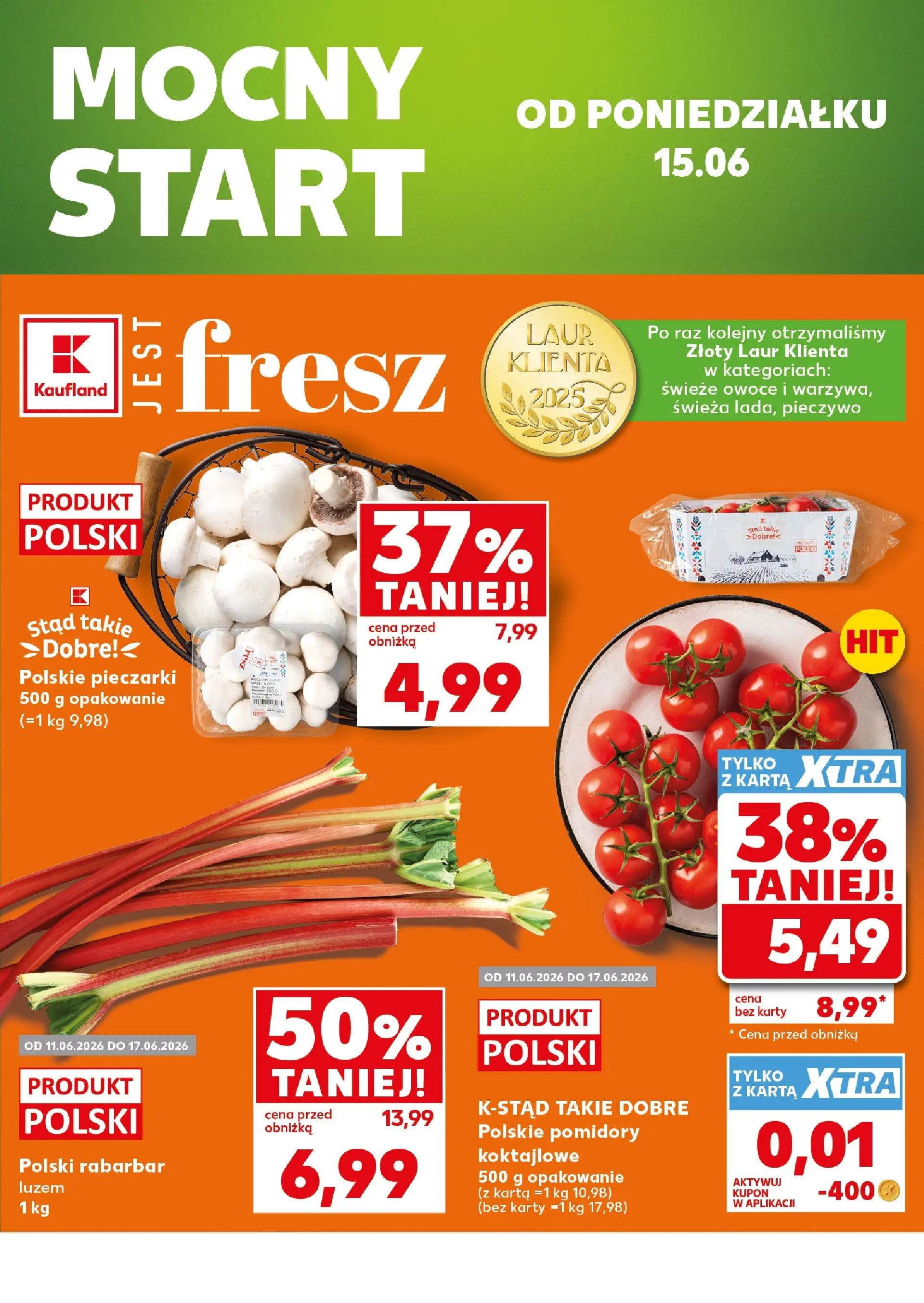 Kaufland - Kaufland Mocny Start ważny do 17.06 od 14.06.2026 - od jutra PDF | Strona: 2
