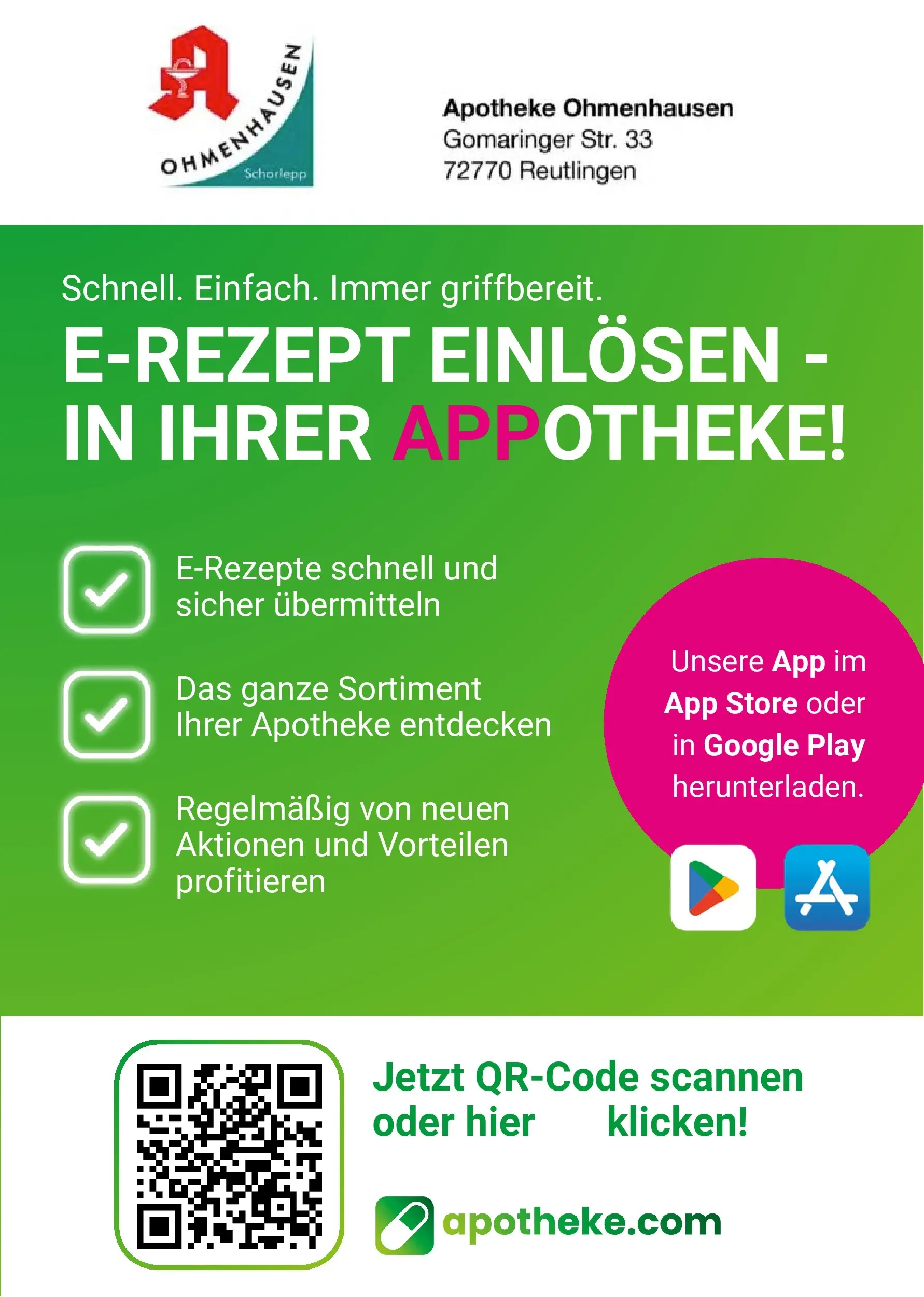 Angebote - Ihre Apotheke vor Ort: Jetzt alle Angebote auch online entdecken! (ab 29.05.2026) zum Blättern | Seite: 1
