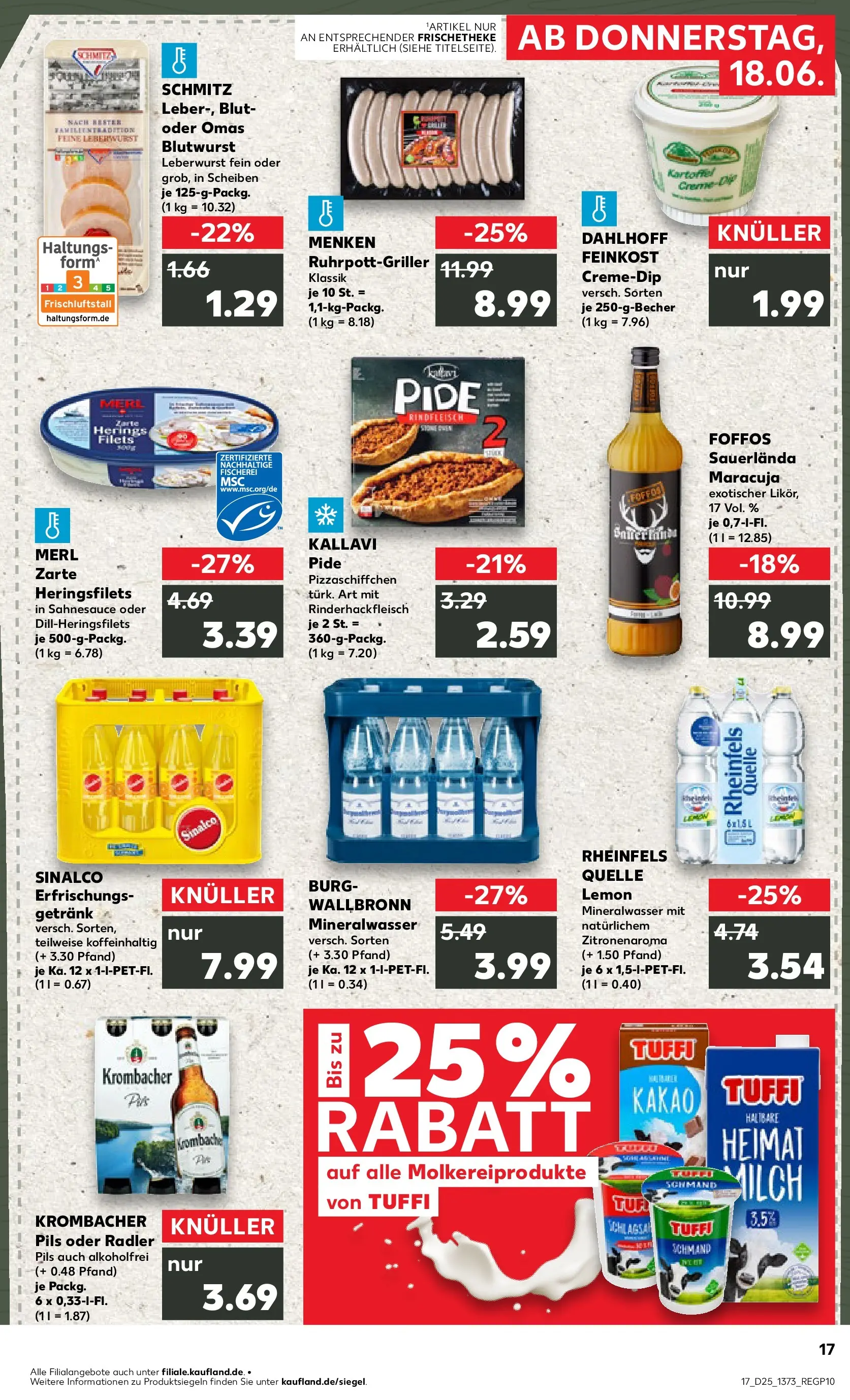 Prospekt Kaufland ab 15.06.2026 ยป Angebote und Werbung Online | Seite: 2 | Produkte: Pils, Mineralwasser, Radler, Rheinfels quelle Prospekt Kaufland ab 15.06.2026 ยป Angebote Online zum Blรคttern | Seite: 2 | Produkte: Pils, Mineralwasser, Radler, Rheinfels quelle
