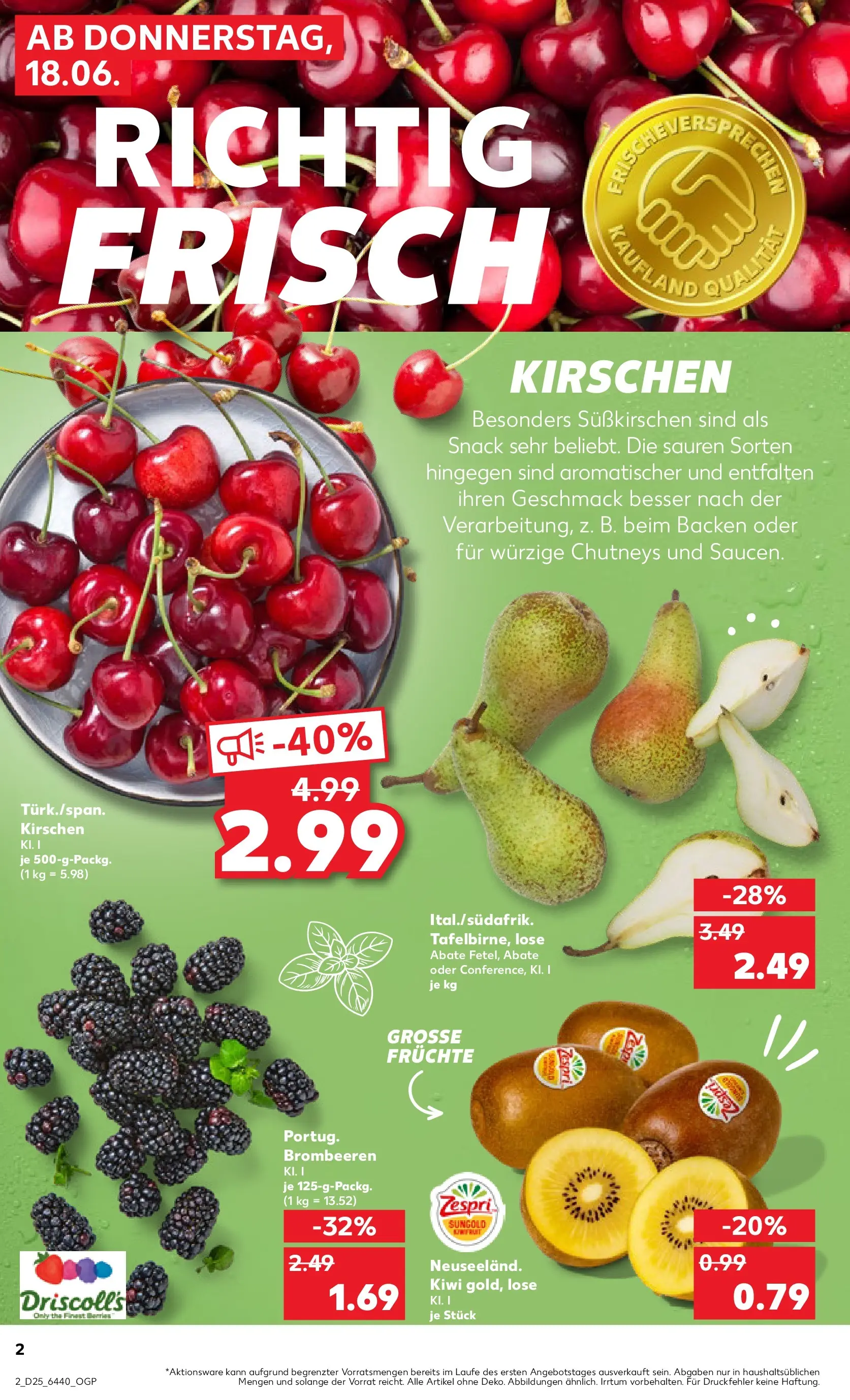 Prospekt Kaufland ab 18.06.2026 » Angebote Online zum Blättern | Seite: 2