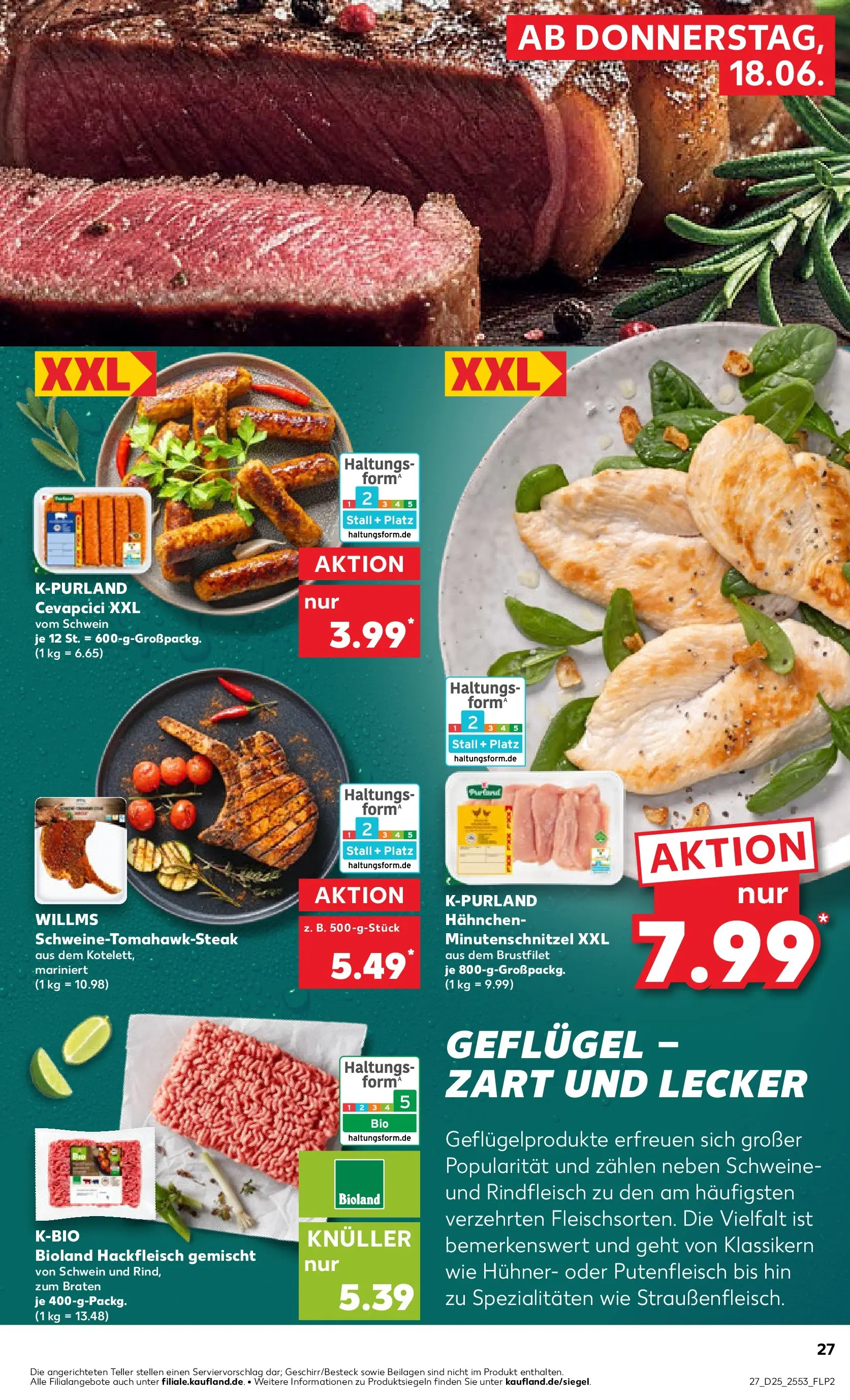 Prospekt Kaufland ab 18.06.2026 » Angebote Online zum Blättern | Seite: 27