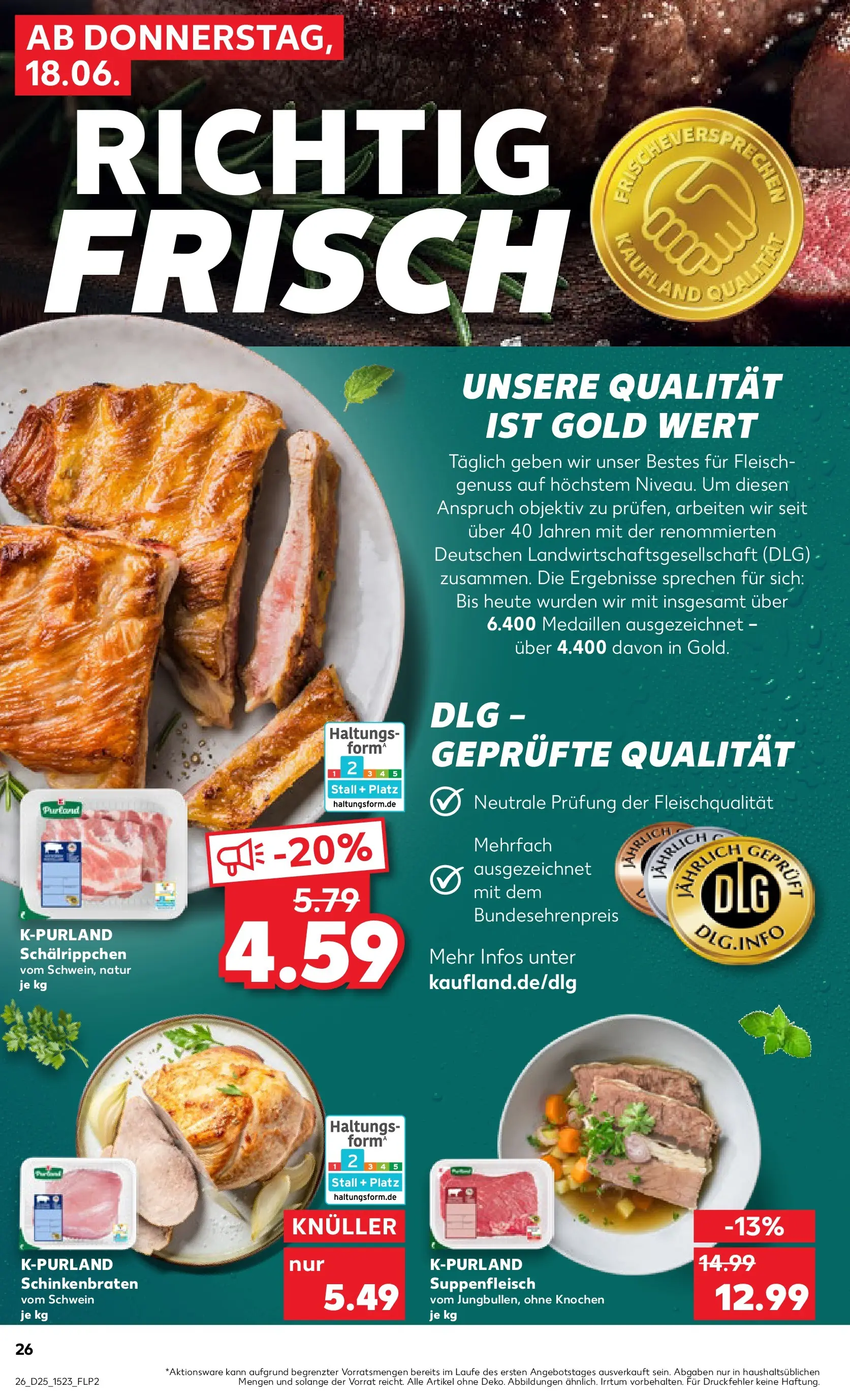 Prospekt Kaufland ab 18.06.2026 » Angebote Online zum Blättern | Seite: 26