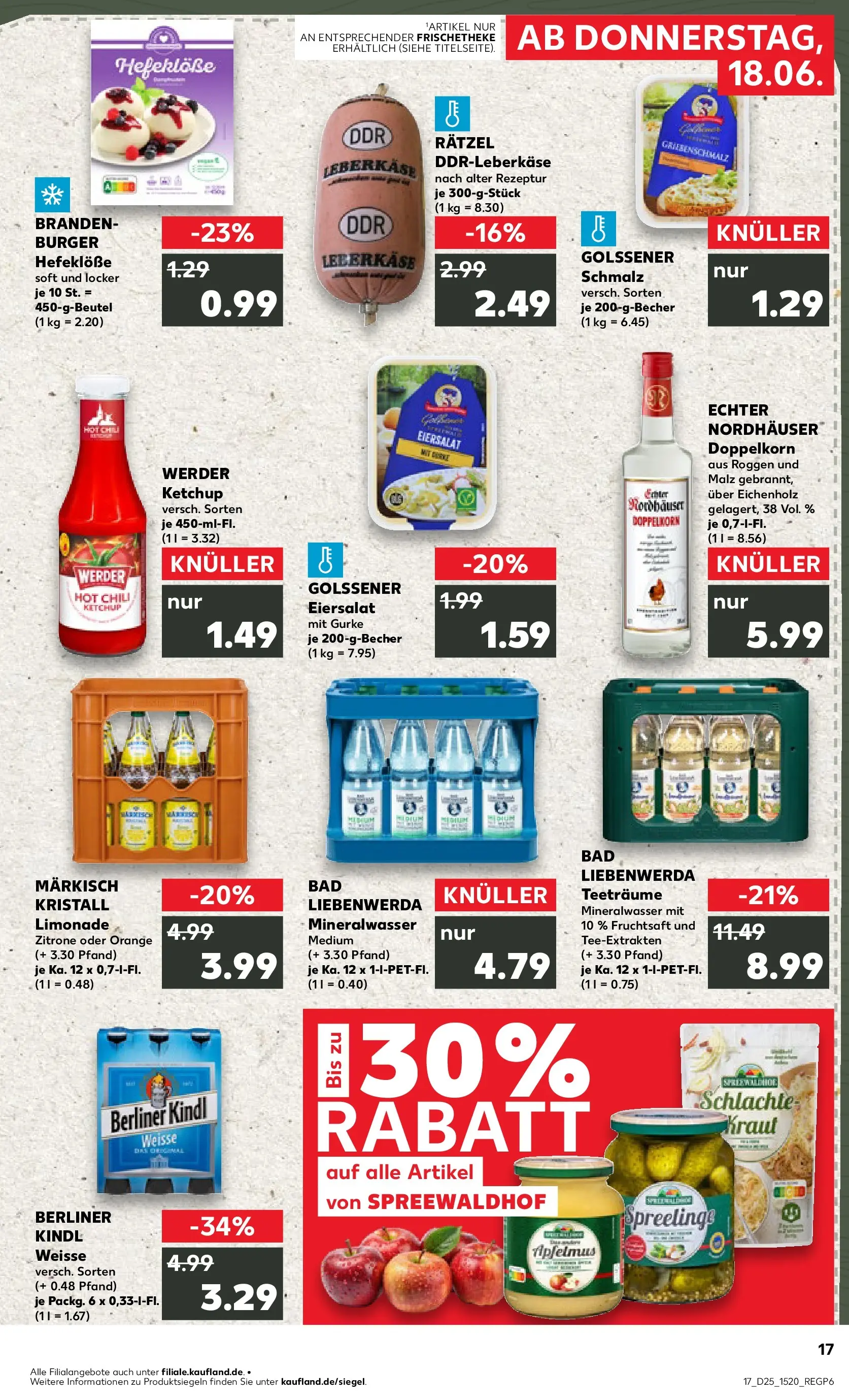 Prospekt Kaufland ab 18.06.2026 » Angebote Online zum Blättern | Seite: 17