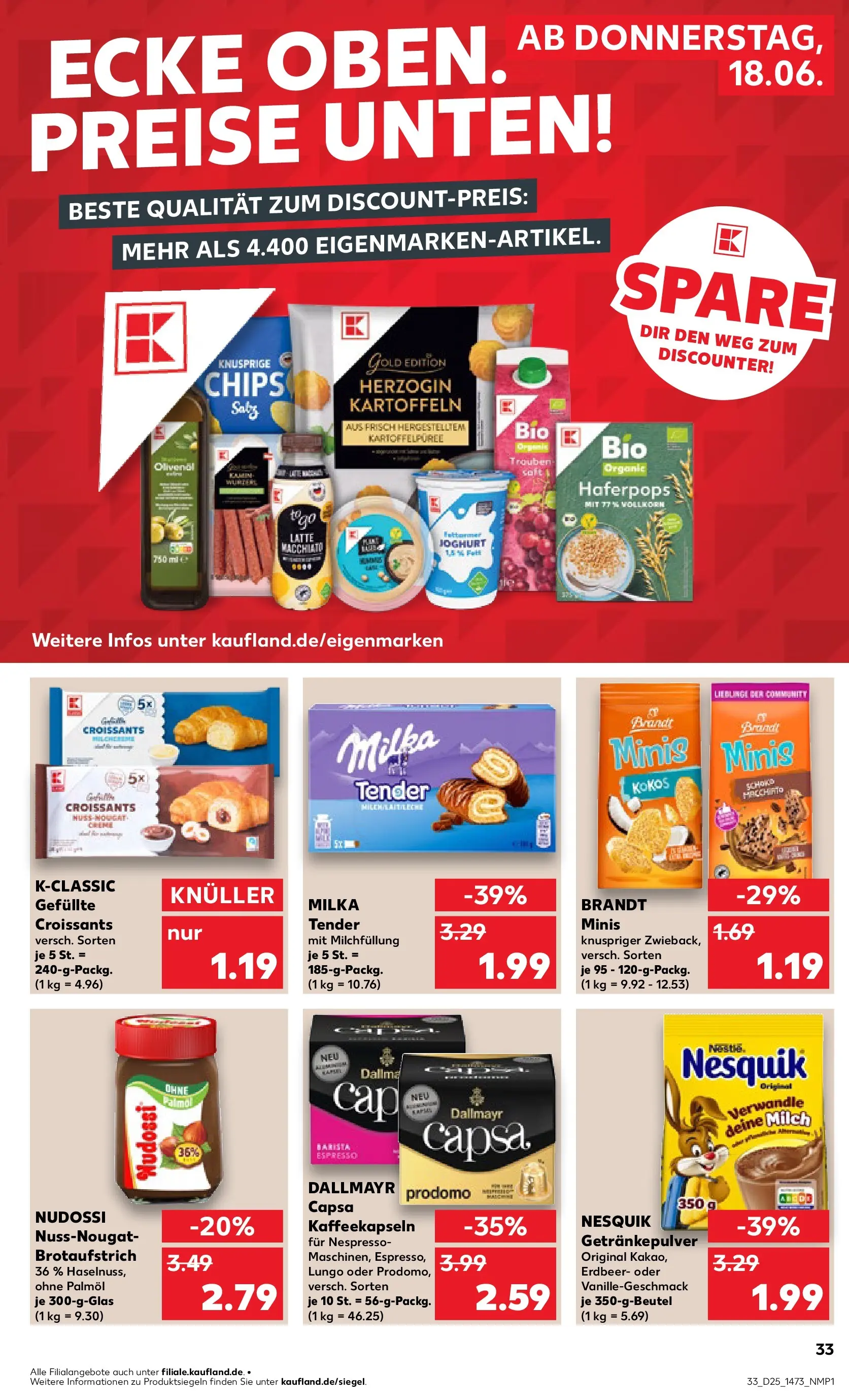 Prospekt Kaufland ab 17.06.2026 » Angebote Online zum Blättern | Seite: 33