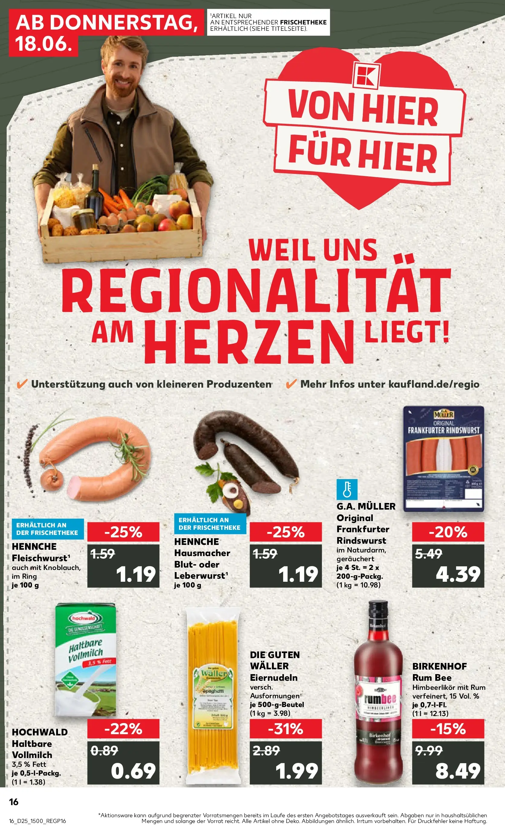 Prospekt Kaufland ab 14.06.2026 ยป Angebote und Werbung Online | Seite: 25 | Produkte: Rum, Pasta Prospekt Kaufland ab 14.06.2026 ยป Angebote Online zum Blรคttern | Seite: 25 | Produkte: Rum, Pasta