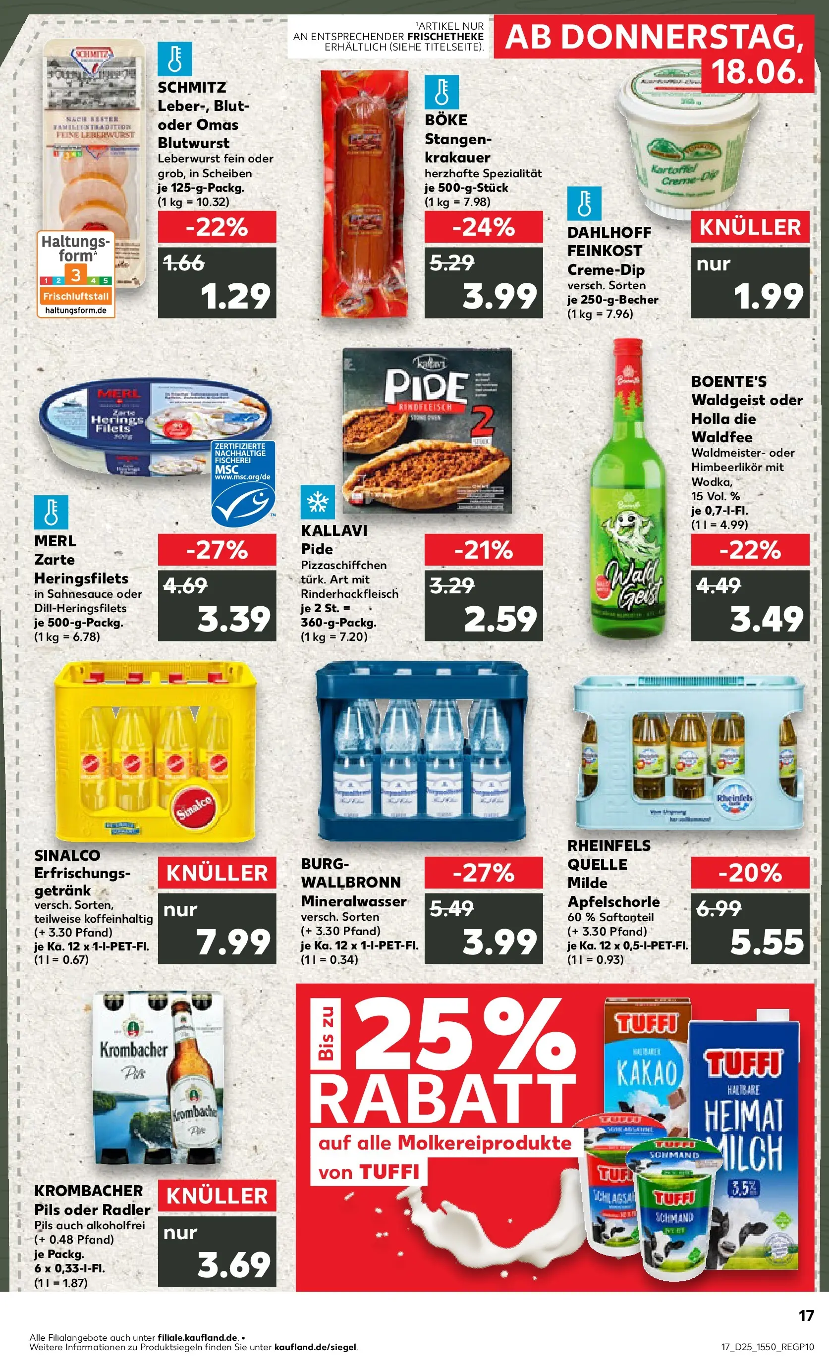 Prospekt Kaufland ab 18.06.2026 » Angebote Online zum Blättern | Seite: 17
