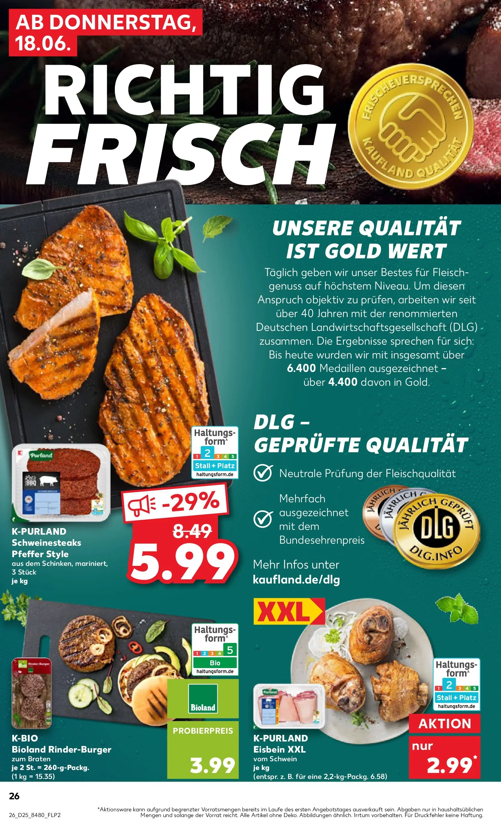 Prospekt Kaufland ab 18.06.2026 » Angebote Online zum Blättern | Seite: 26