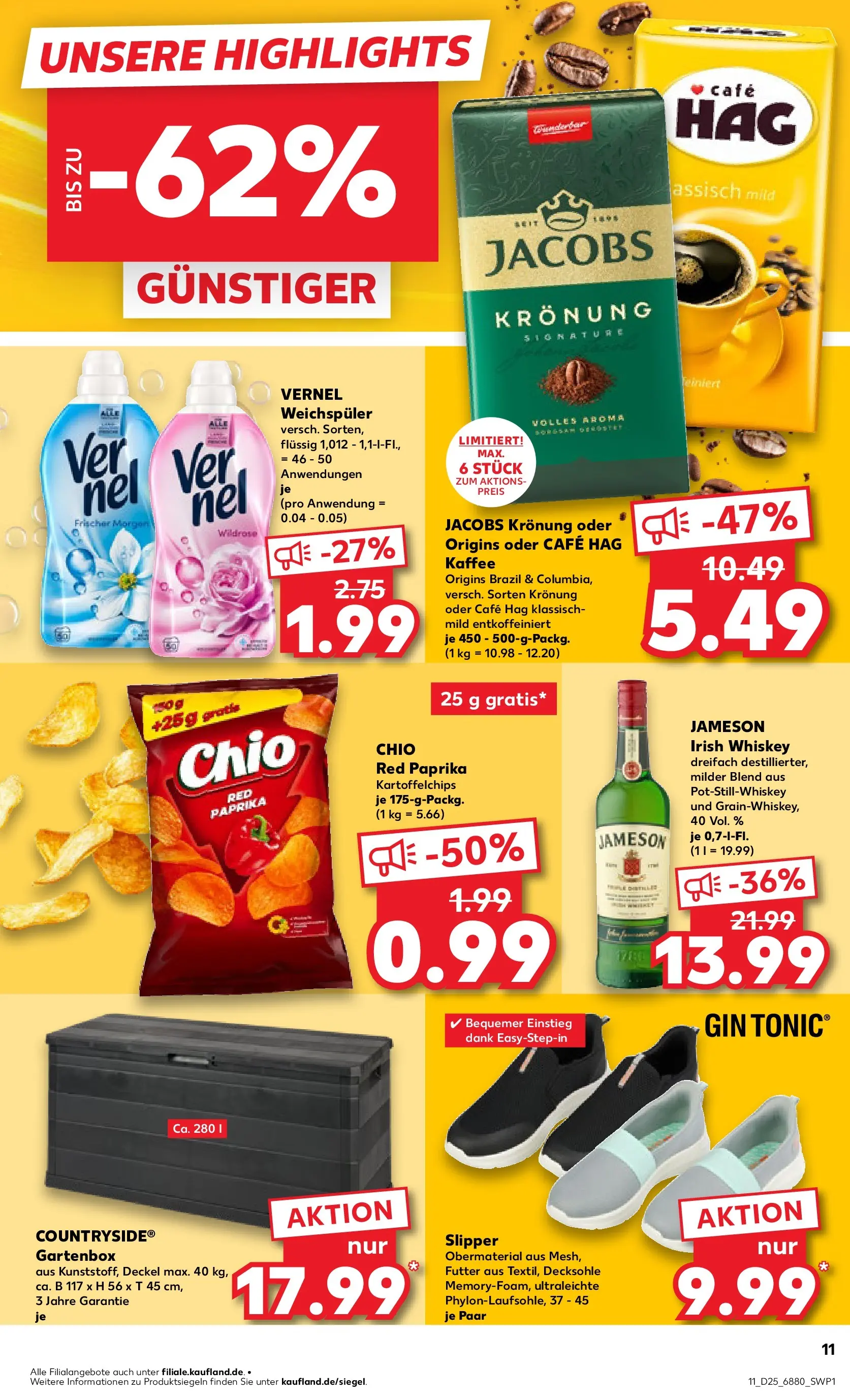 Prospekt Kaufland ab 14.06.2026 ยป Angebote und Werbung Online | Seite: 20 | Produkte: Box, Weichspรผler, Paprika, Whiskey Prospekt Kaufland ab 14.06.2026 ยป Angebote Online zum Blรคttern | Seite: 20 | Produkte: Box, Weichspรผler, Paprika, Whiskey