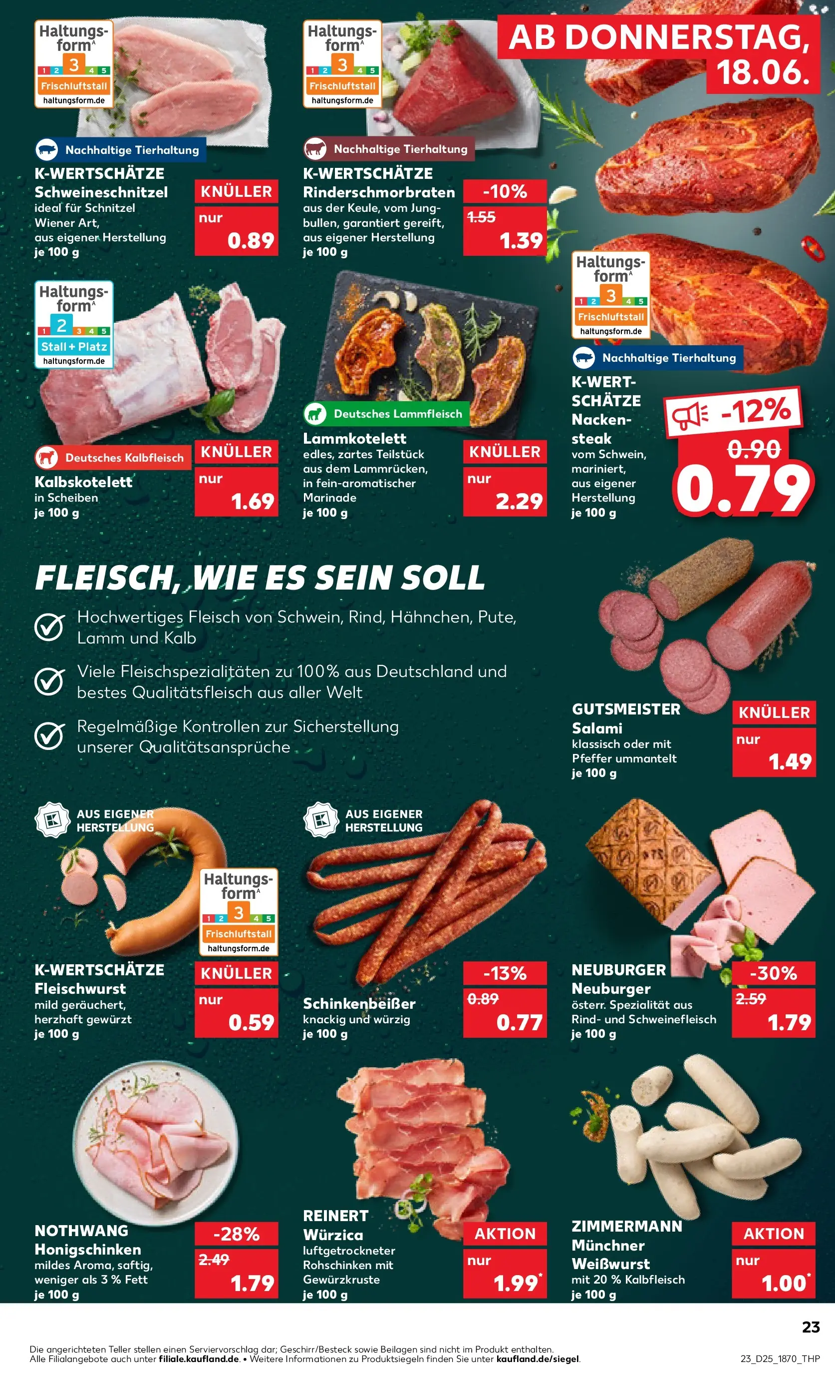 Prospekt Kaufland ab 18.06.2026 » Angebote Online zum Blättern | Seite: 23
