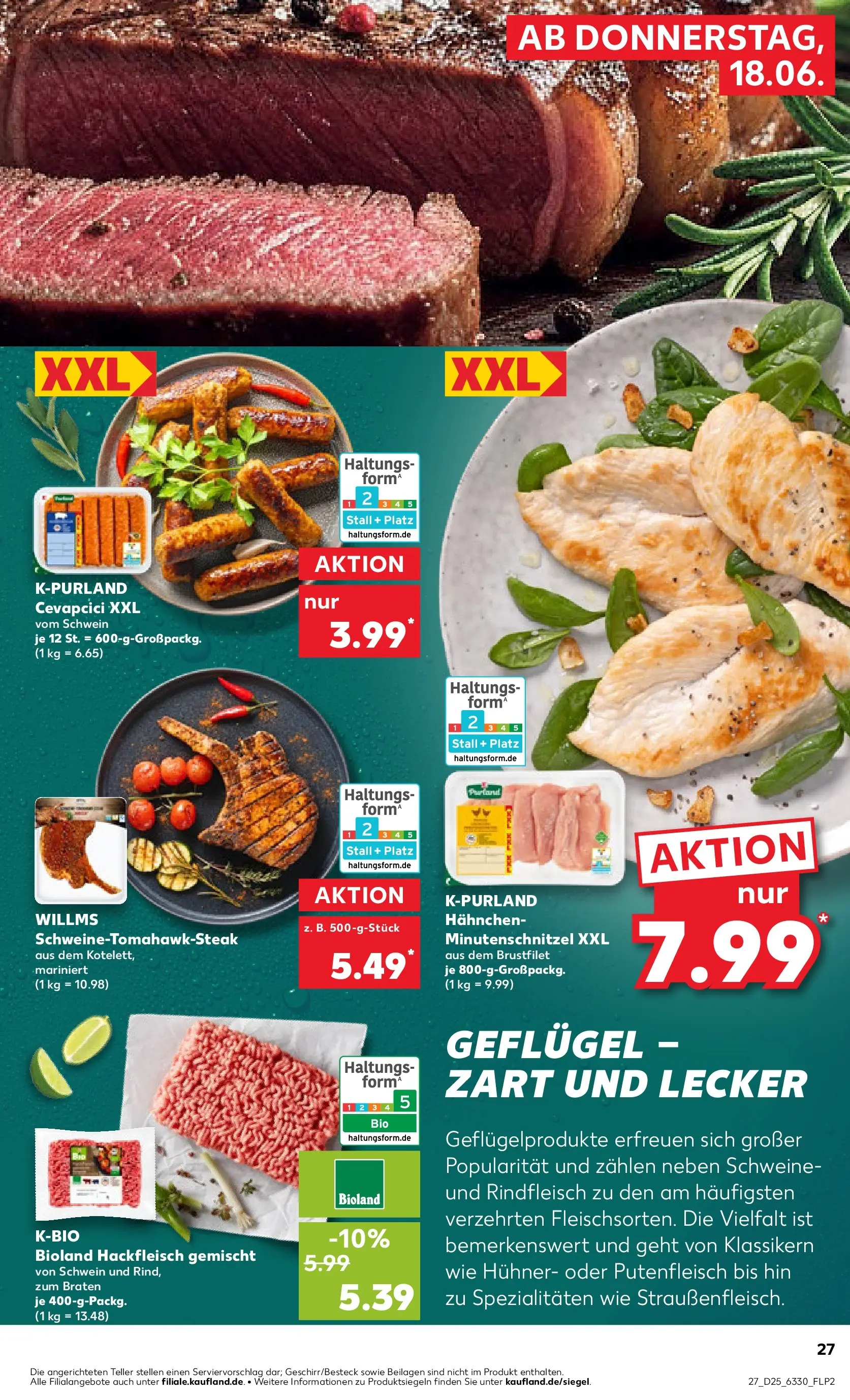 Prospekt Kaufland ab 18.06.2026 » Angebote Online zum Blättern | Seite: 27