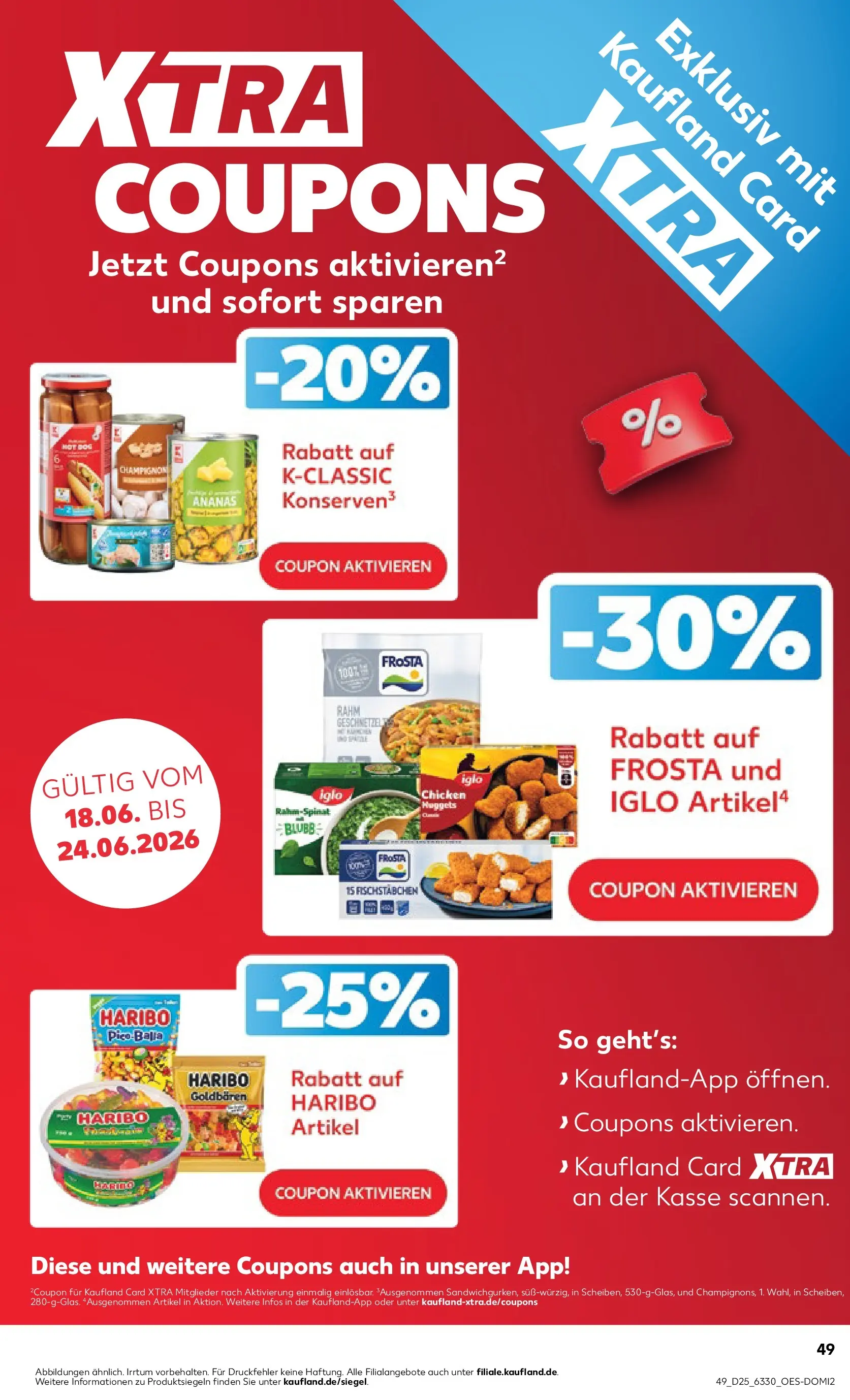 Prospekt Kaufland ab 18.06.2026 » Angebote Online zum Blättern | Seite: 49