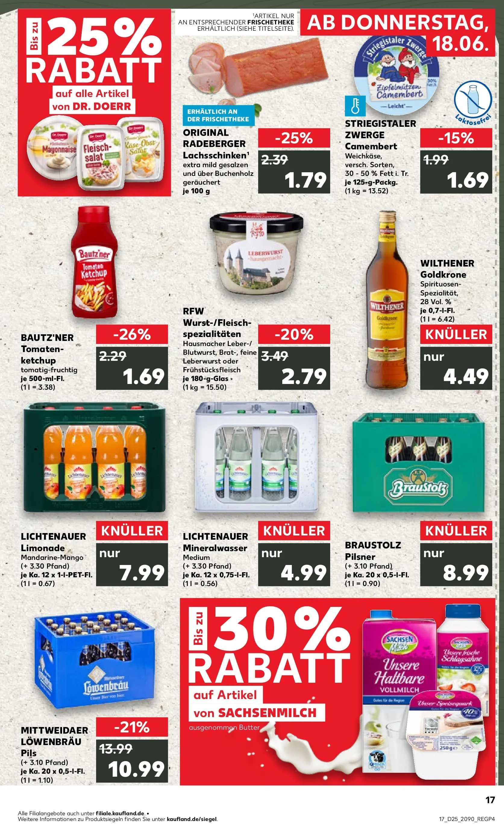 Prospekt Kaufland ab 14.06.2026 » Angebote Online zum Blättern | Seite: 26 | Produkte: Pils, Limonade, Tomaten, Ketchup