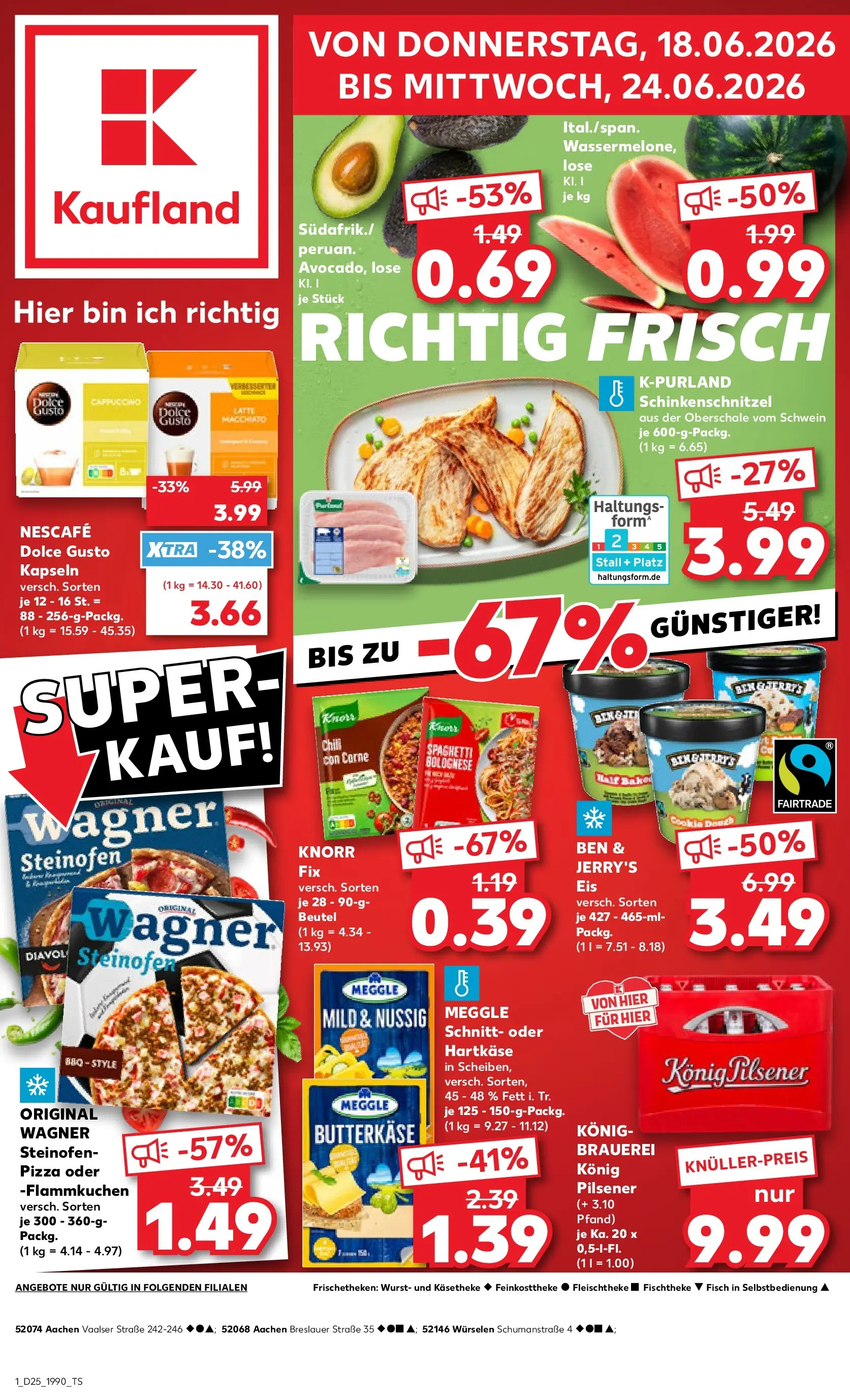 Prospekt Kaufland ab 18.06.2026 » Angebote Online zum Blättern | Seite: 1
