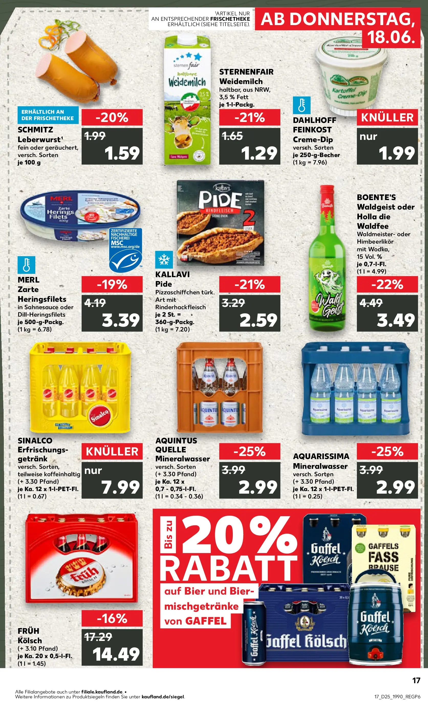 Prospekt Kaufland ab 18.06.2026 » Angebote Online zum Blättern | Seite: 17