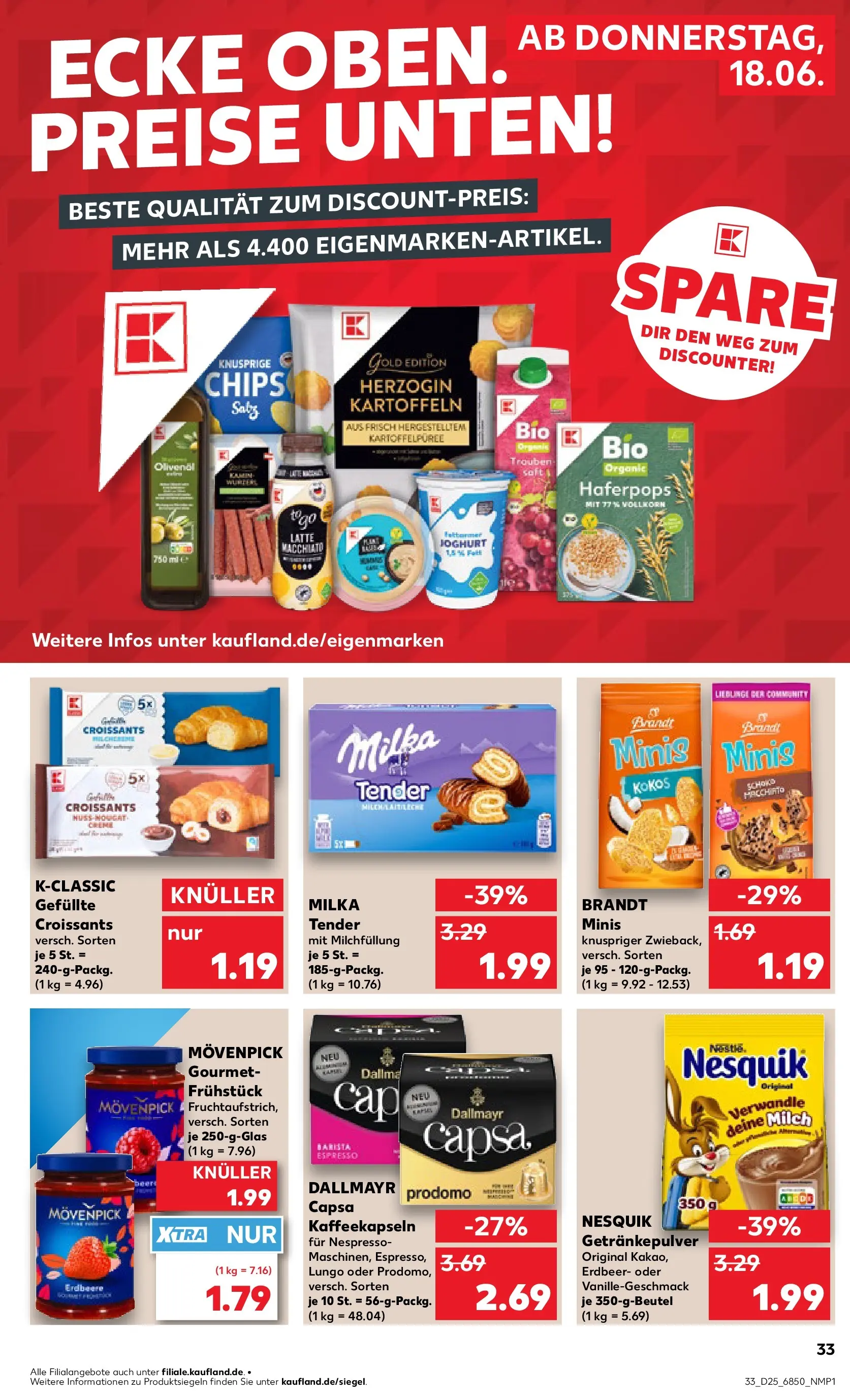 Prospekt Kaufland ab 18.06.2026 » Angebote Online zum Blättern | Seite: 33