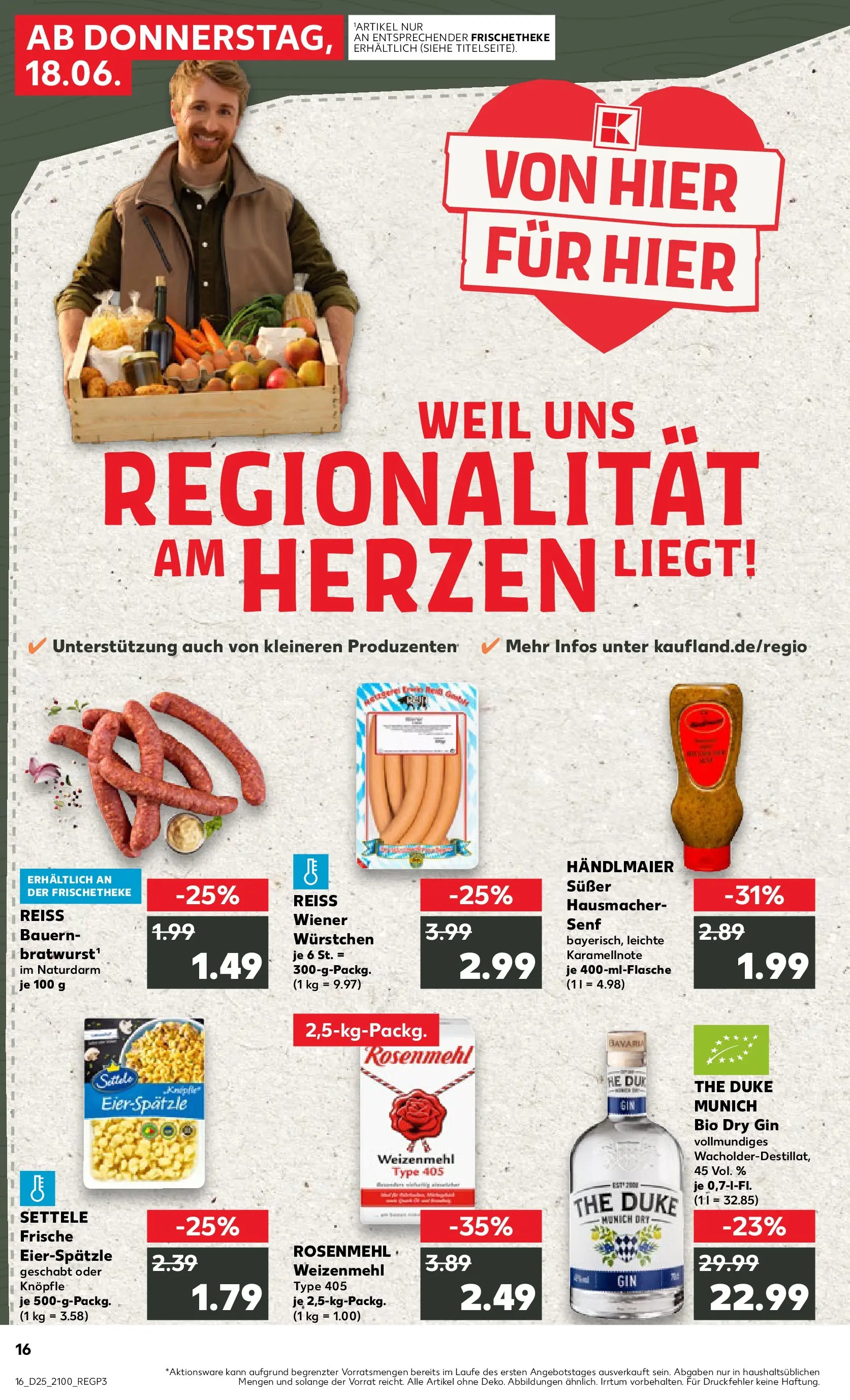 Prospekt Kaufland ab 18.06.2026 » Angebote Online zum Blättern | Seite: 1