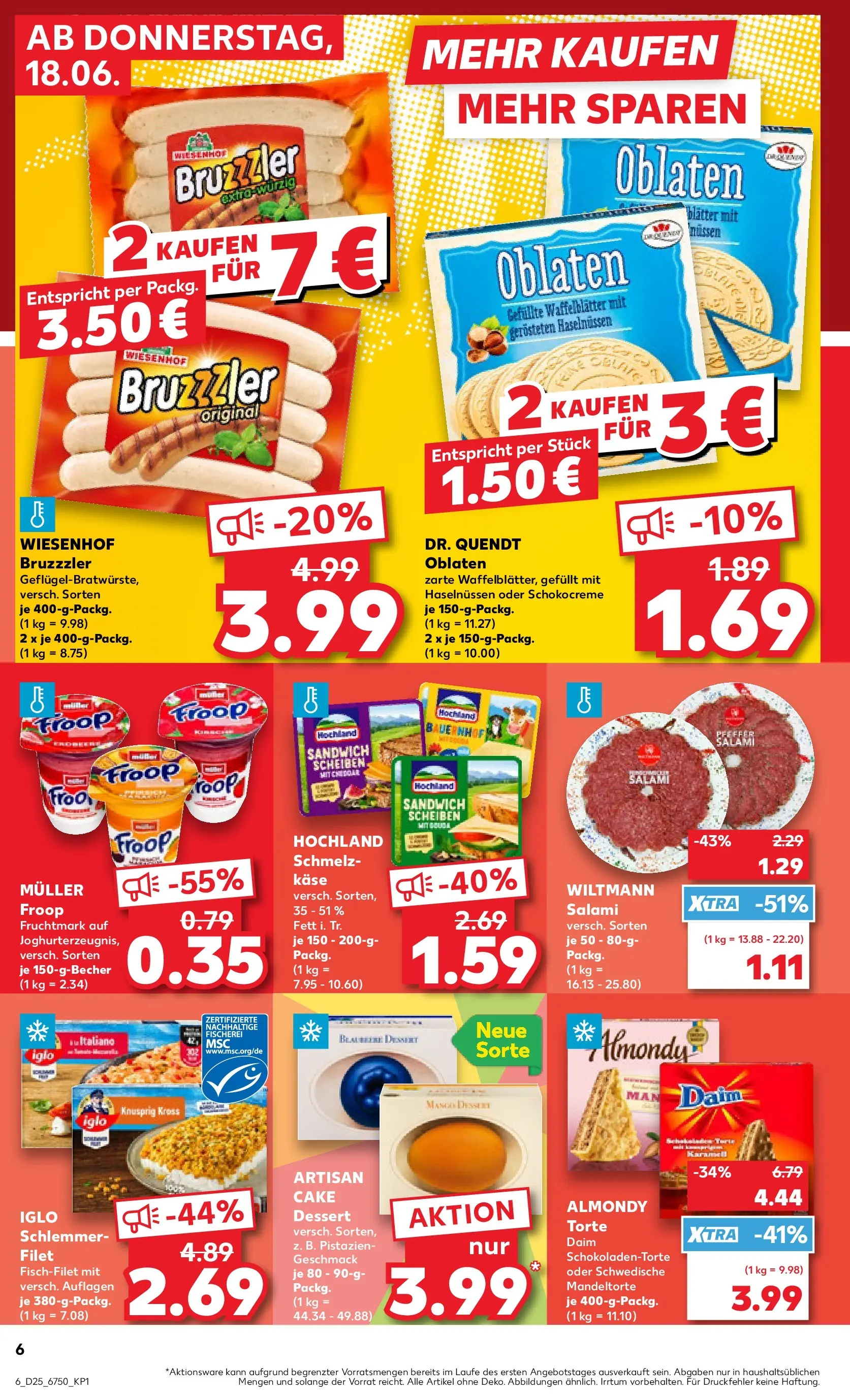 Prospekt Kaufland ab 14.06.2026 ยป Angebote und Werbung Online | Seite: 15 | Produkte: Froop, Kรคse, Iglo, Pistazien Prospekt Kaufland ab 14.06.2026 ยป Angebote Online zum Blรคttern | Seite: 15 | Produkte: Froop, Kรคse, Iglo, Pistazien