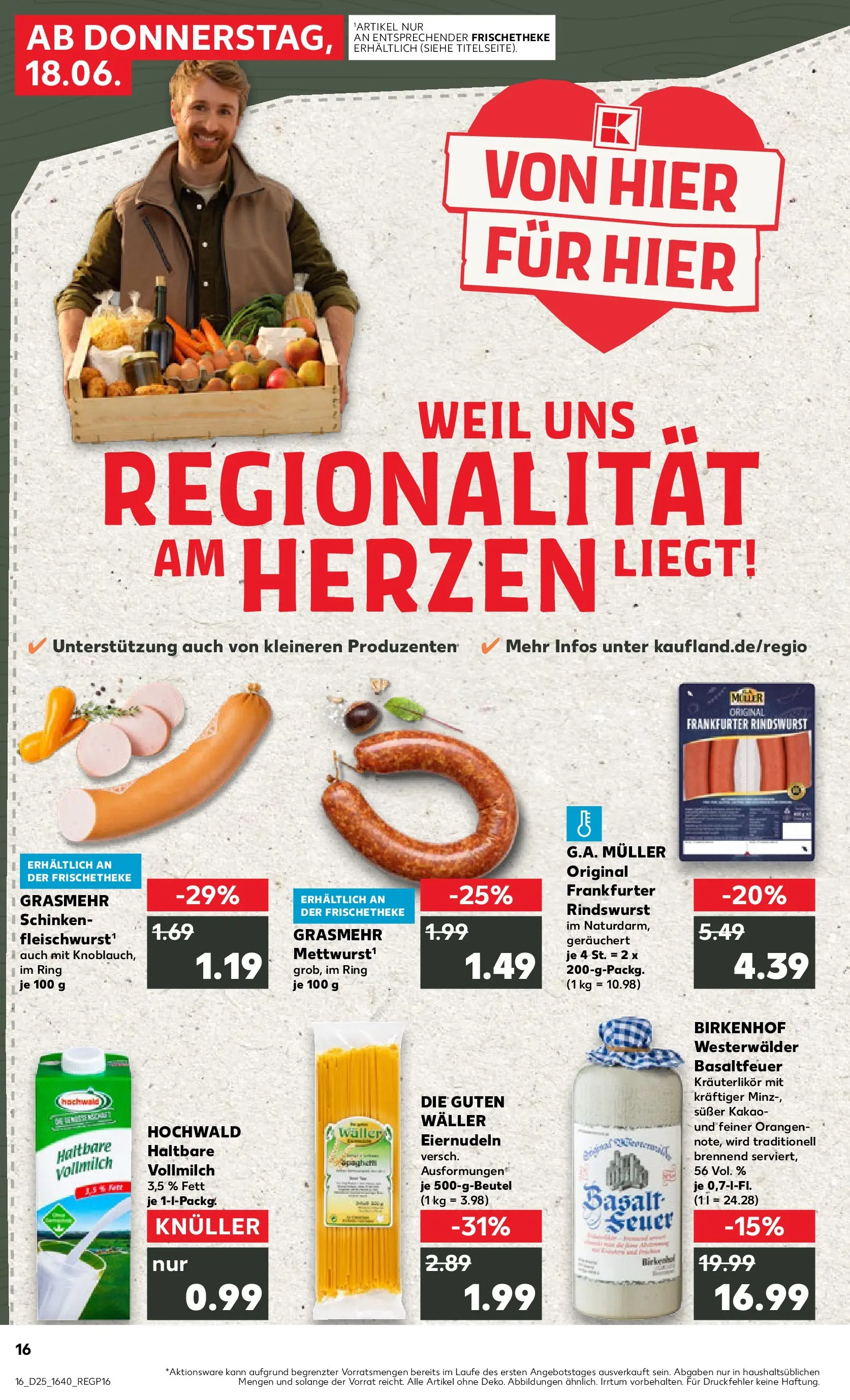 Prospekt Kaufland ab 18.06.2026 » Angebote Online zum Blättern | Seite: 1
