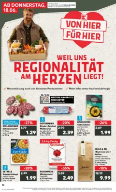 Kaufland Prospekt Lindau (Bodensee) ab 18.06.2026 gültig