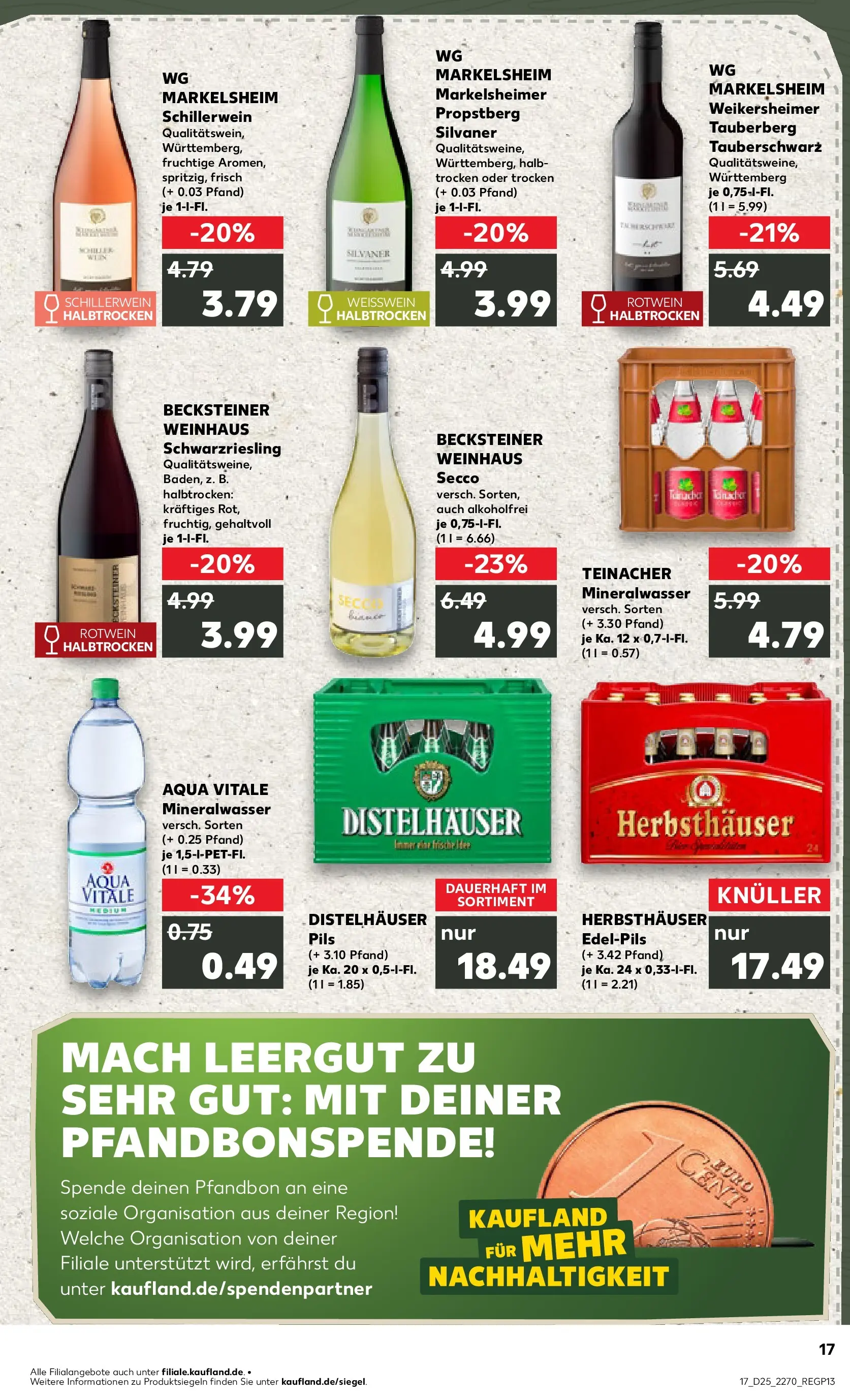 Prospekt Kaufland ab 18.06.2026 » Angebote Online zum Blättern | Seite: 17