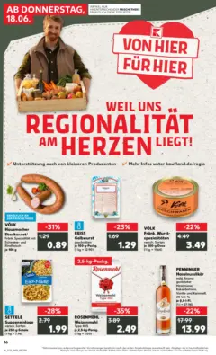 Kaufland Prospekt Roth ab 15.06.2026 gültig