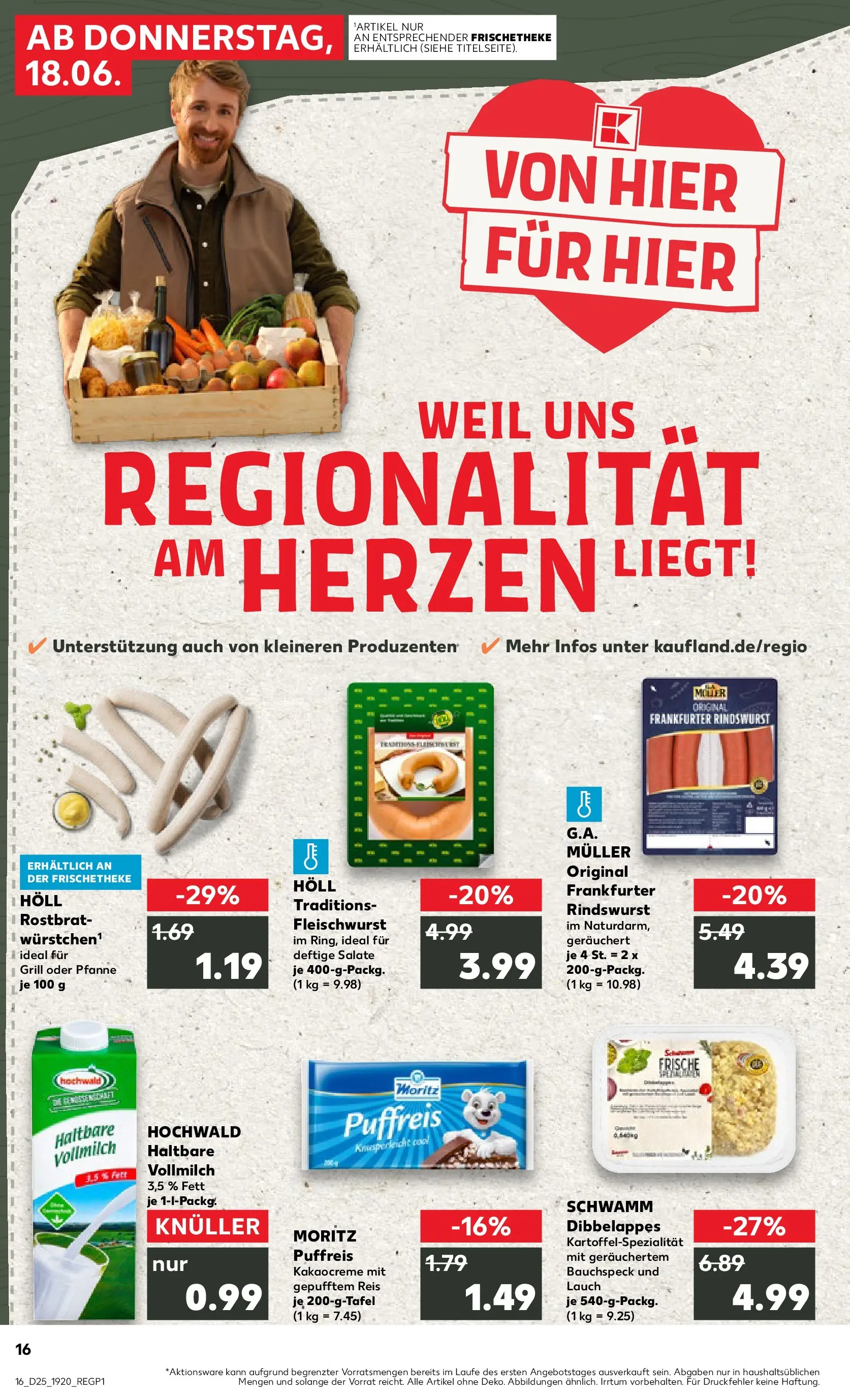 Prospekt Kaufland ab 18.06.2026 » Angebote Online zum Blättern | Seite: 1