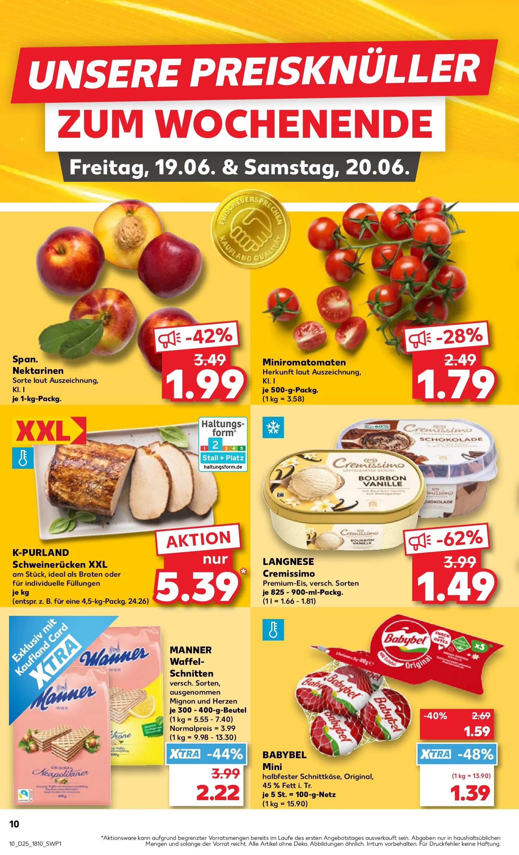 Prospekt Kaufland ab 14.06.2026 ยป Angebote und Werbung Online | Seite: 19 | Produkte: Schokolade, Schweinerucken, Babybel, Bourbon Prospekt Kaufland ab 14.06.2026 ยป Angebote Online zum Blรคttern | Seite: 19 | Produkte: Schokolade, Schweinerucken, Babybel, Bourbon
